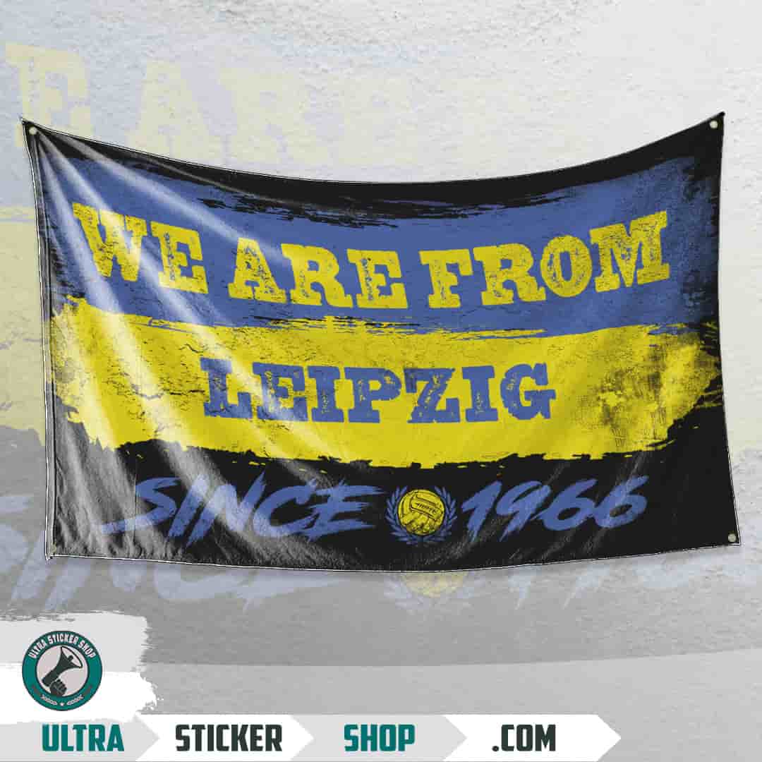 We are from Leipzig since 1966 Flagge