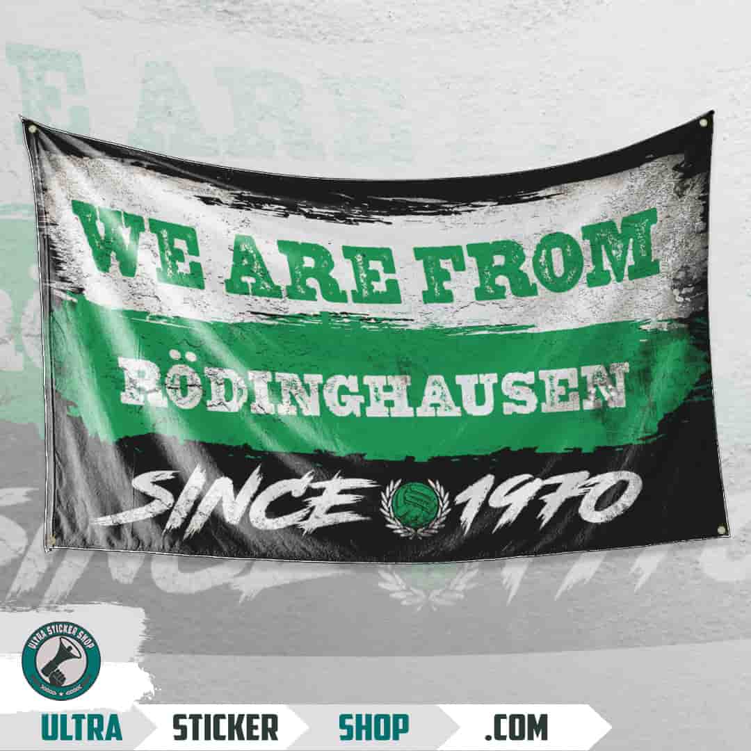 We are from Rödinghausen since 1970 Flagge