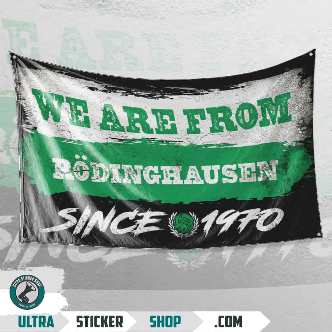 We are from Rödinghausen since 1970 Flagge