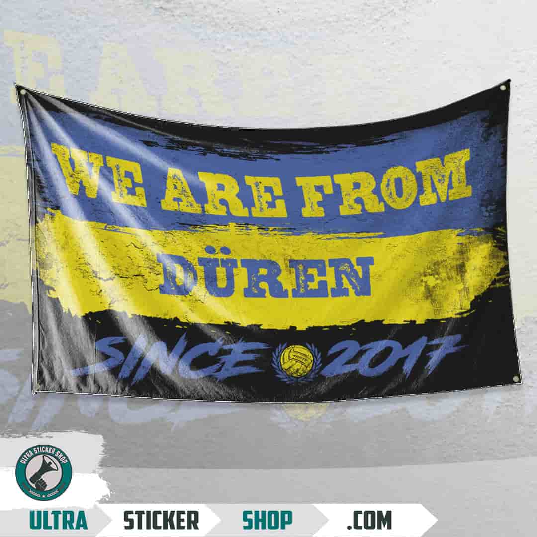 We are from Düren since 2017 Flagge