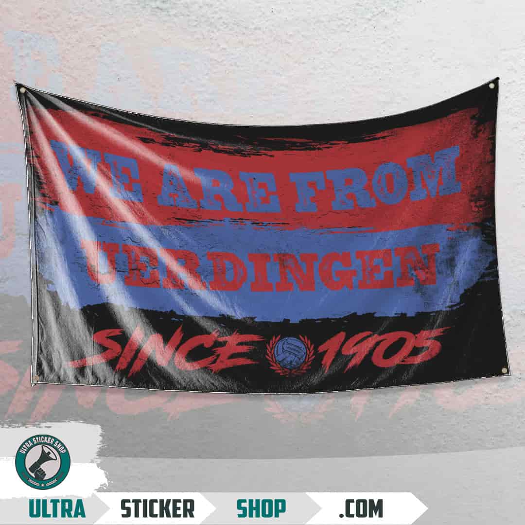 We are from Uerdingen since 1905 Flagge