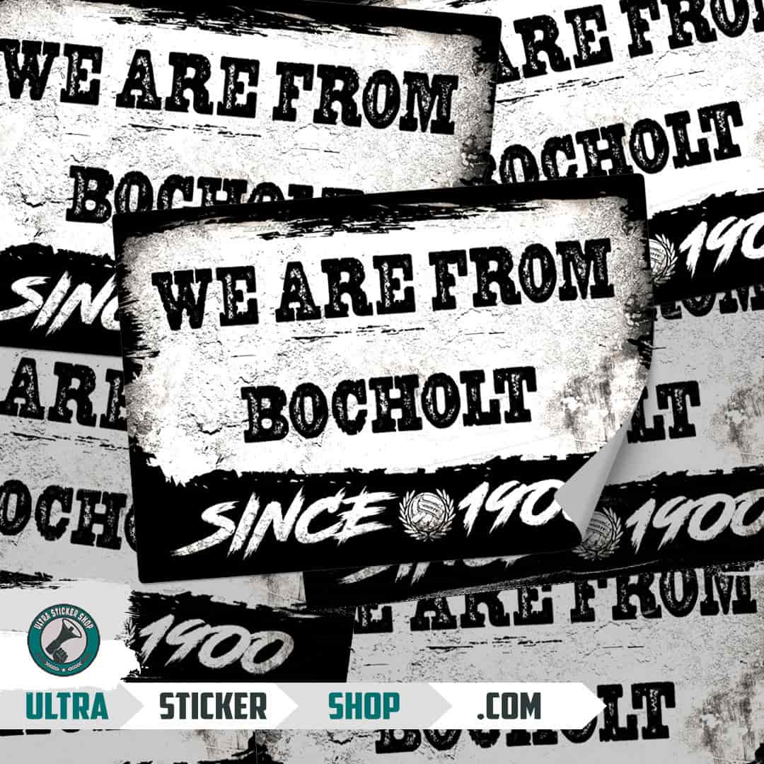 We are from Bocholt since 1900 Aufkleber