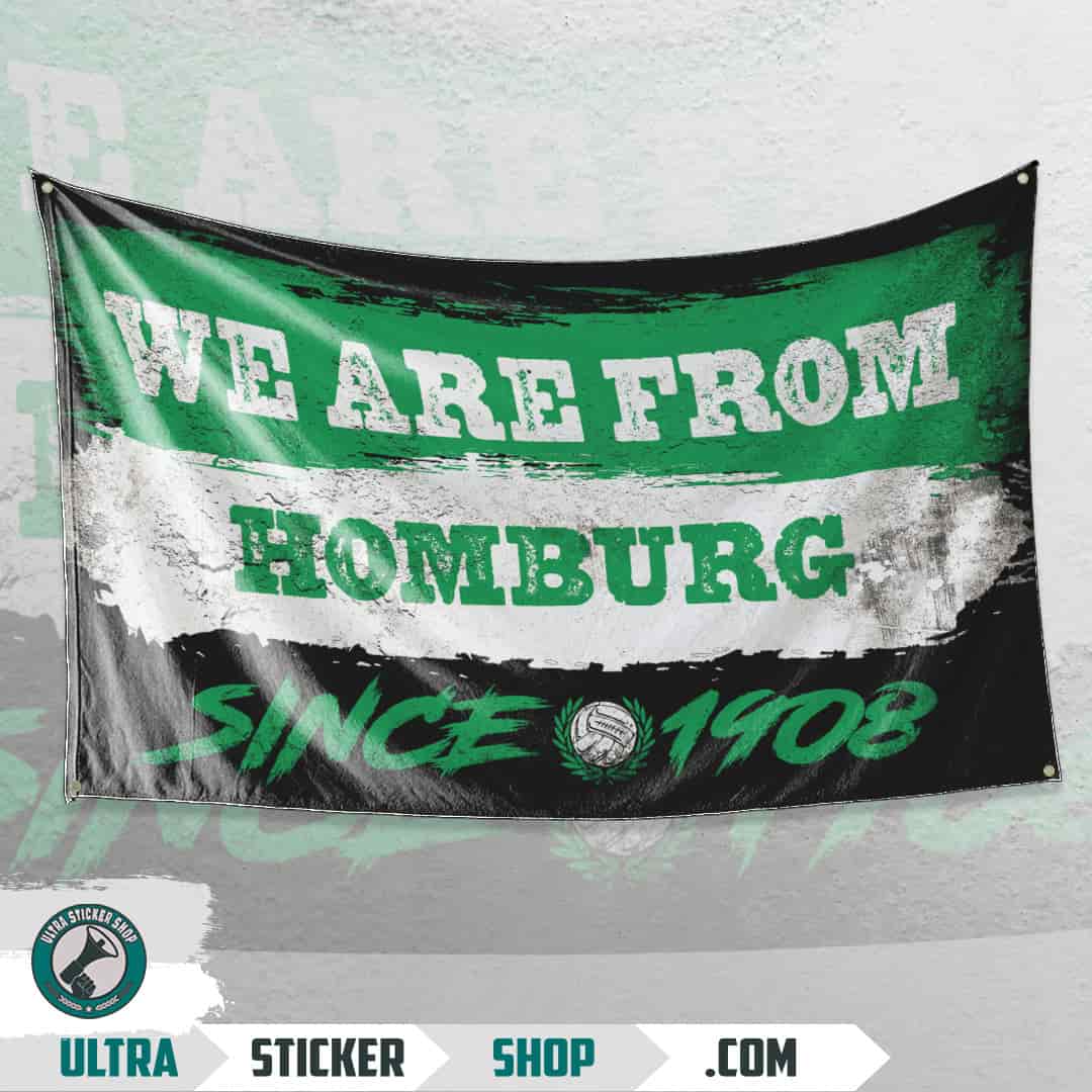 We are from Homburg since 1908 Flagge