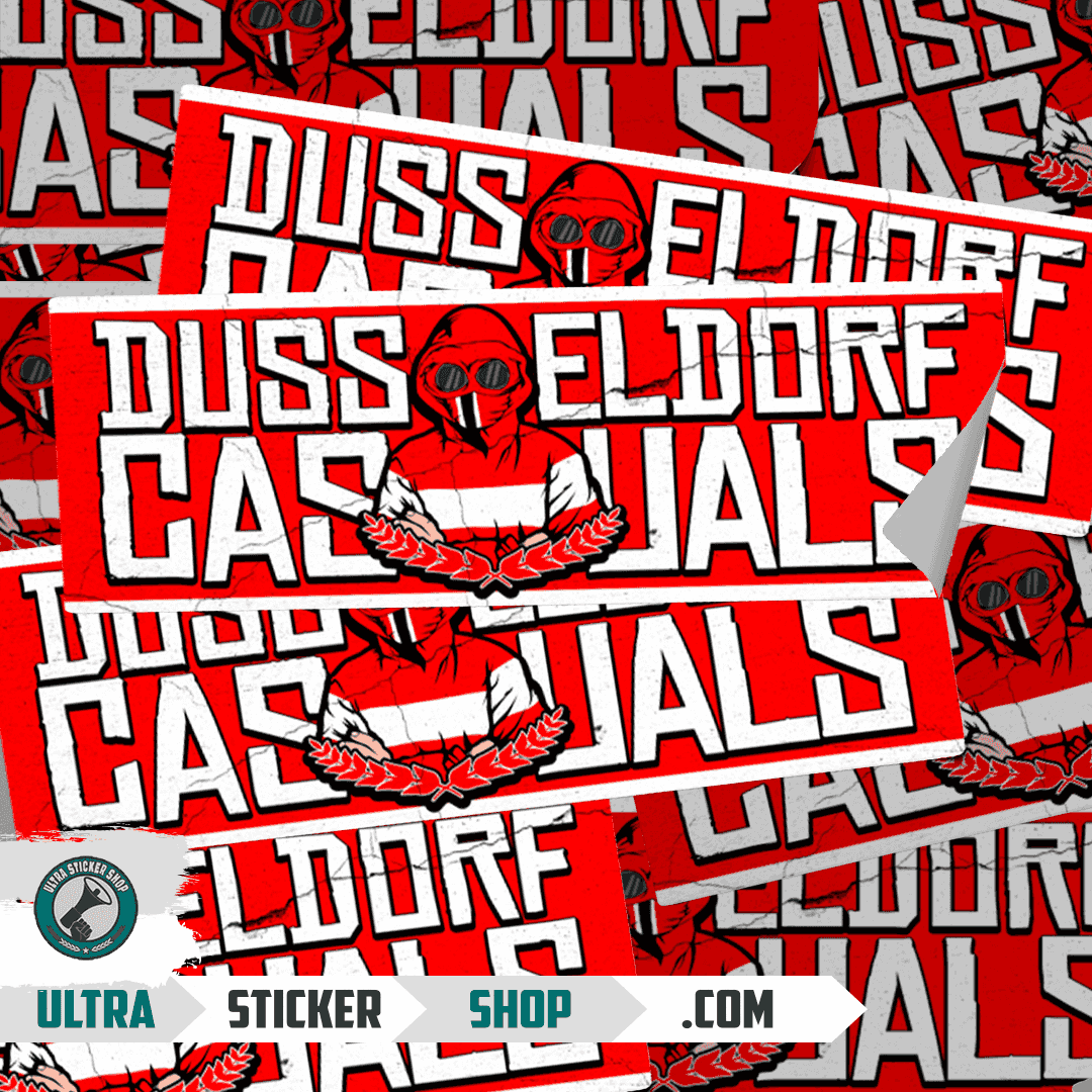 Dusseldorf casuals Aufkleber