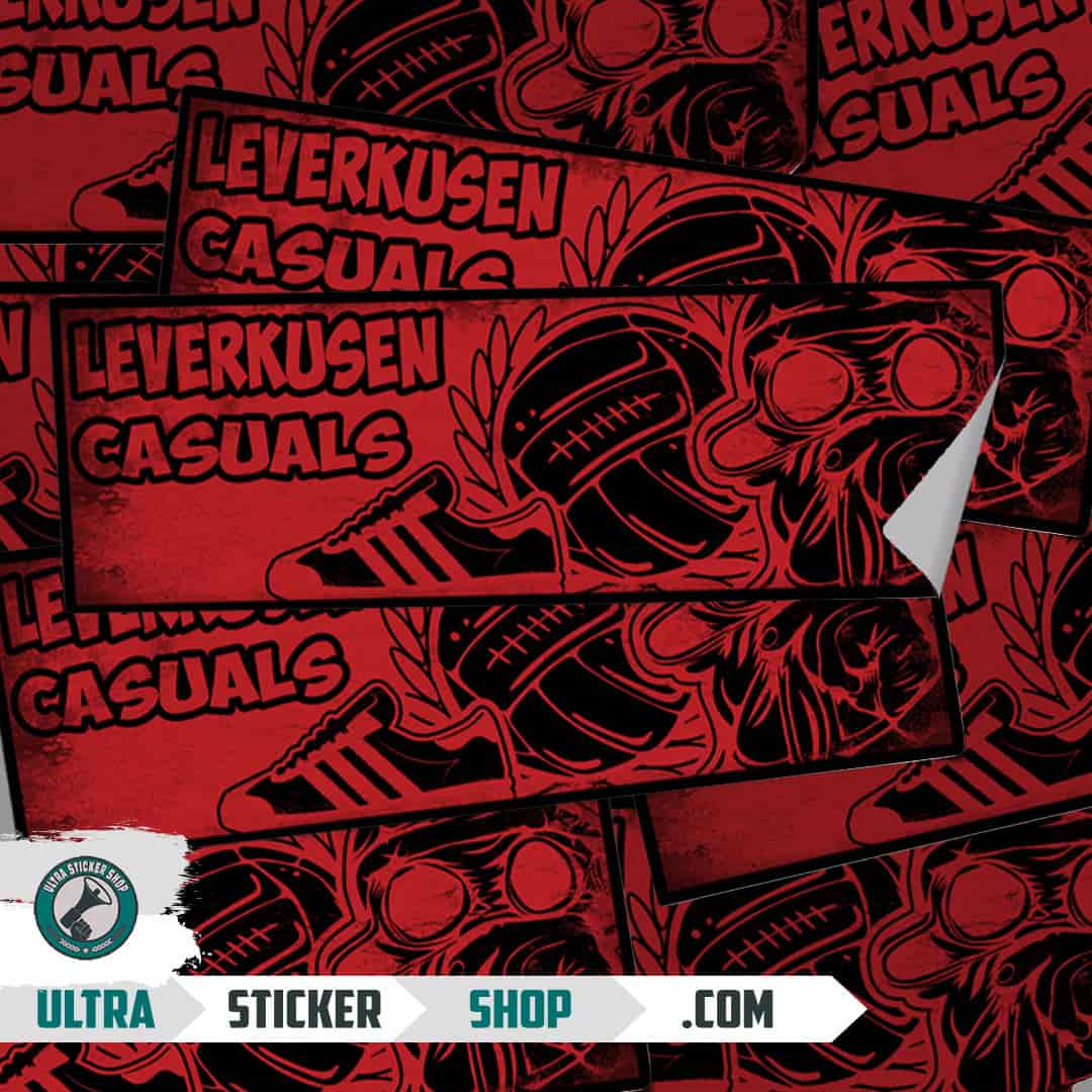 Leverkusen casuals Aufkleber