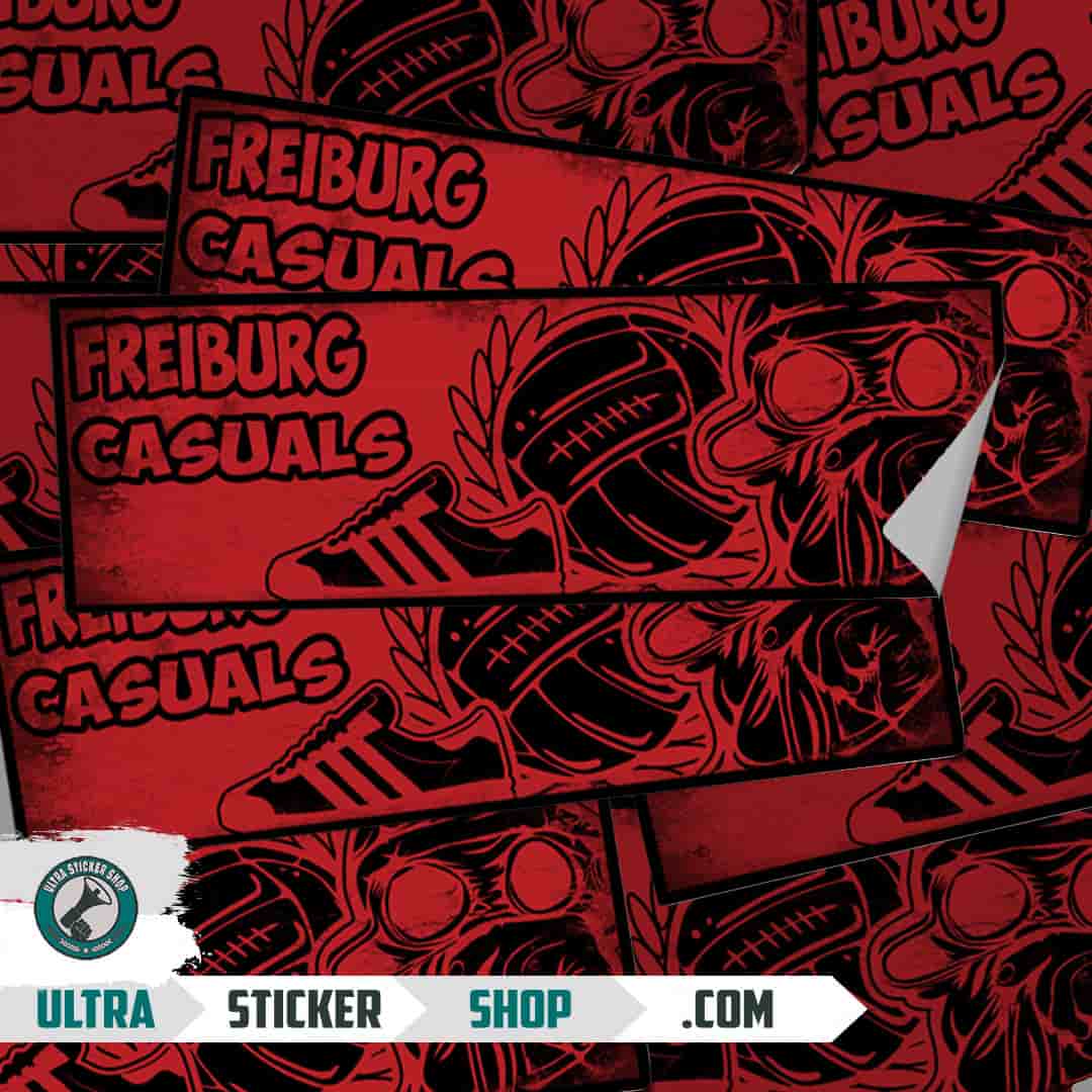 Freiburg casuals Aufkleber