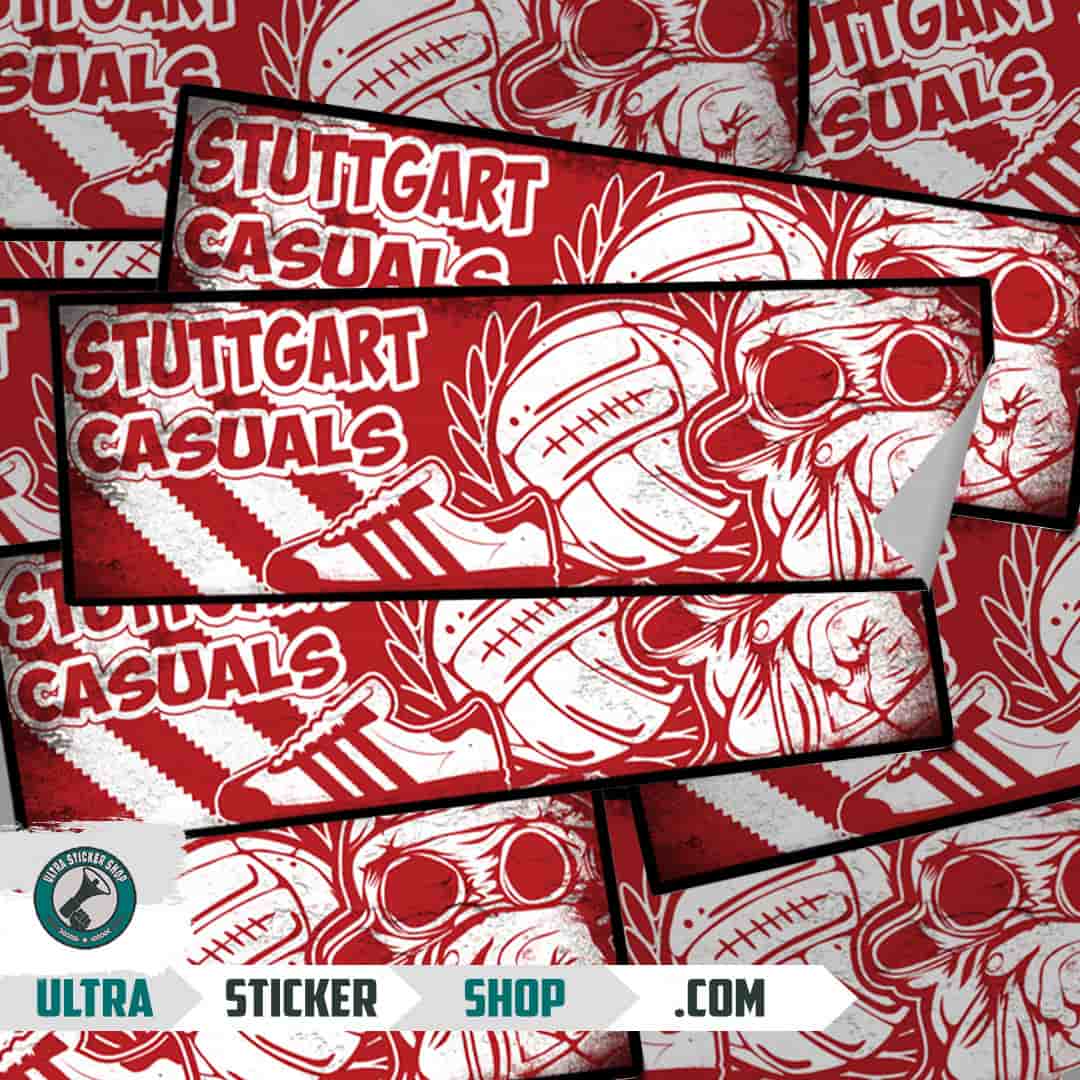 Stuttgart casuals Aufkleber