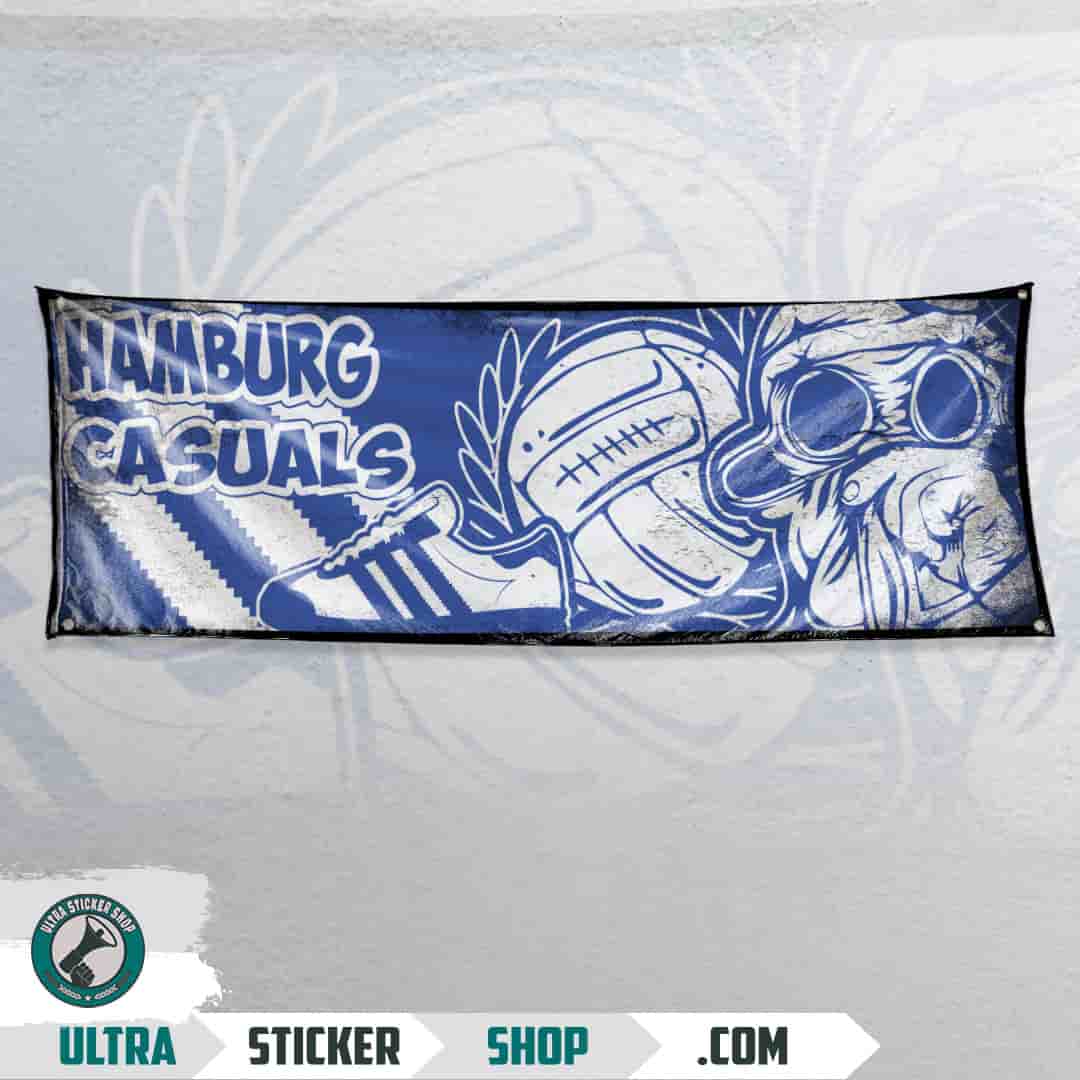 Hamburg casuals Flagge