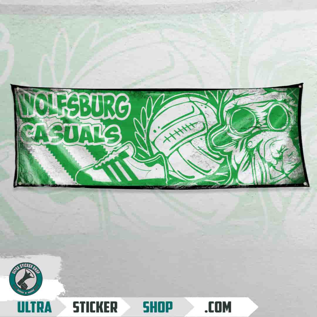 Wolfsburg casuals Flagge