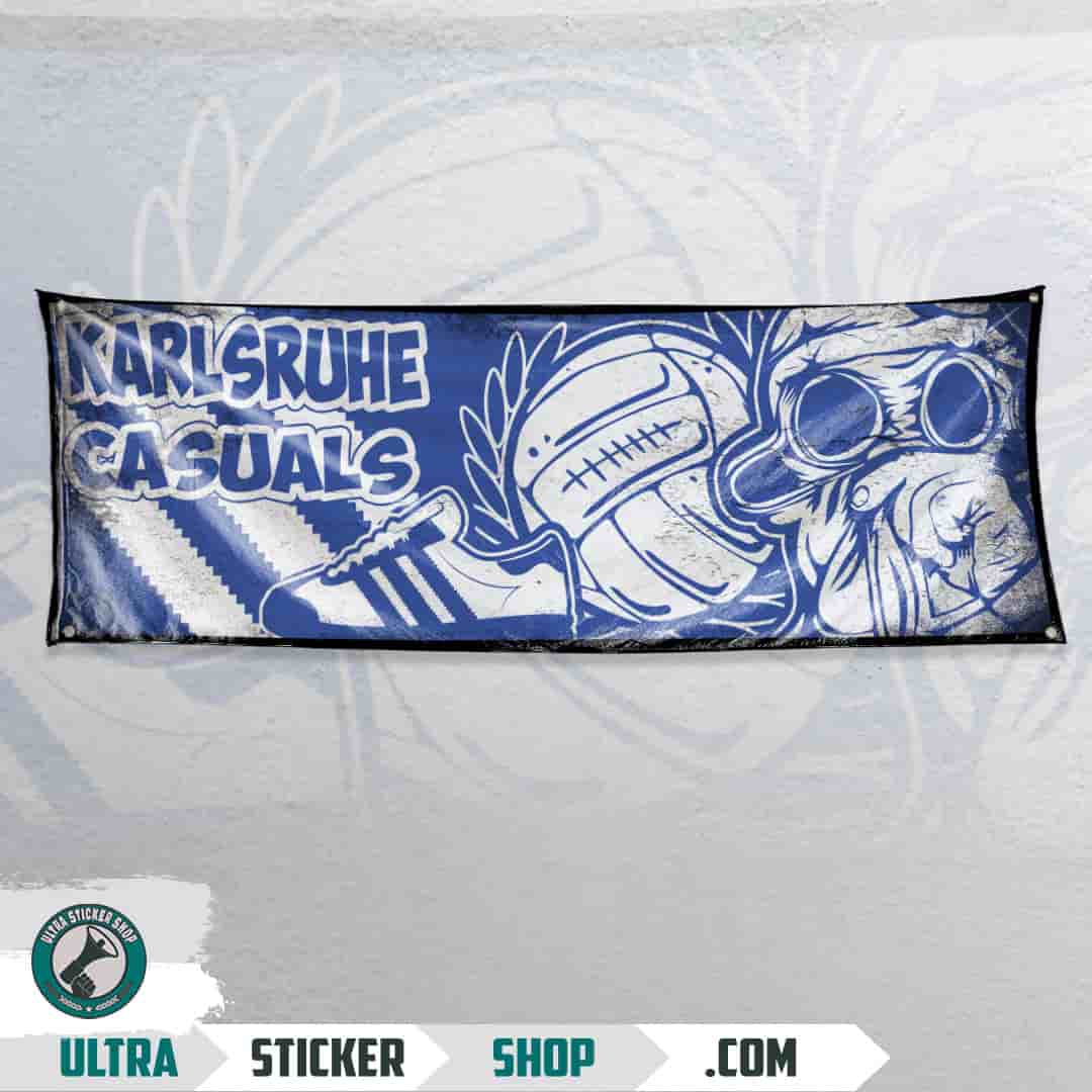 Karlsruhe casuals Flagge