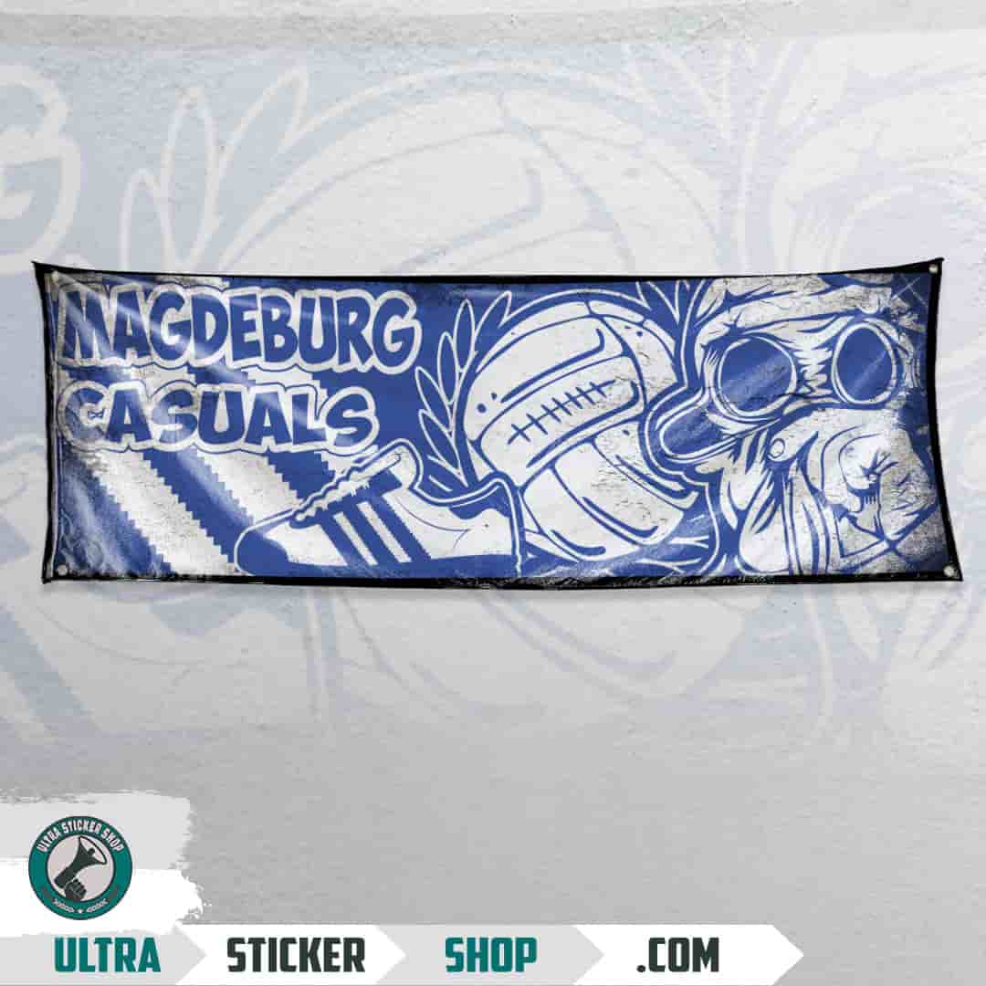 Magdeburg casuals Flagge