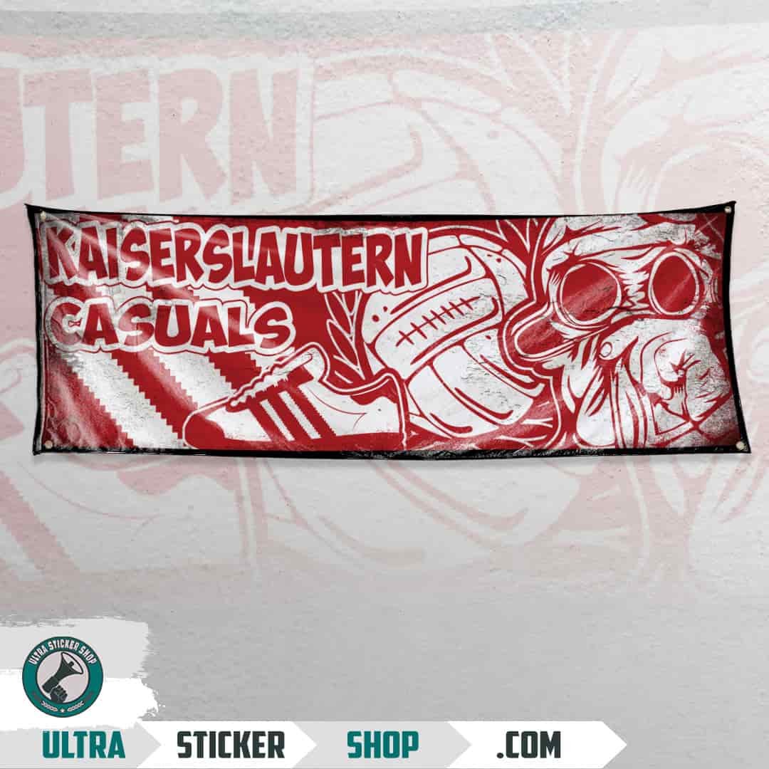 Kaiserslautern casuals Flagge