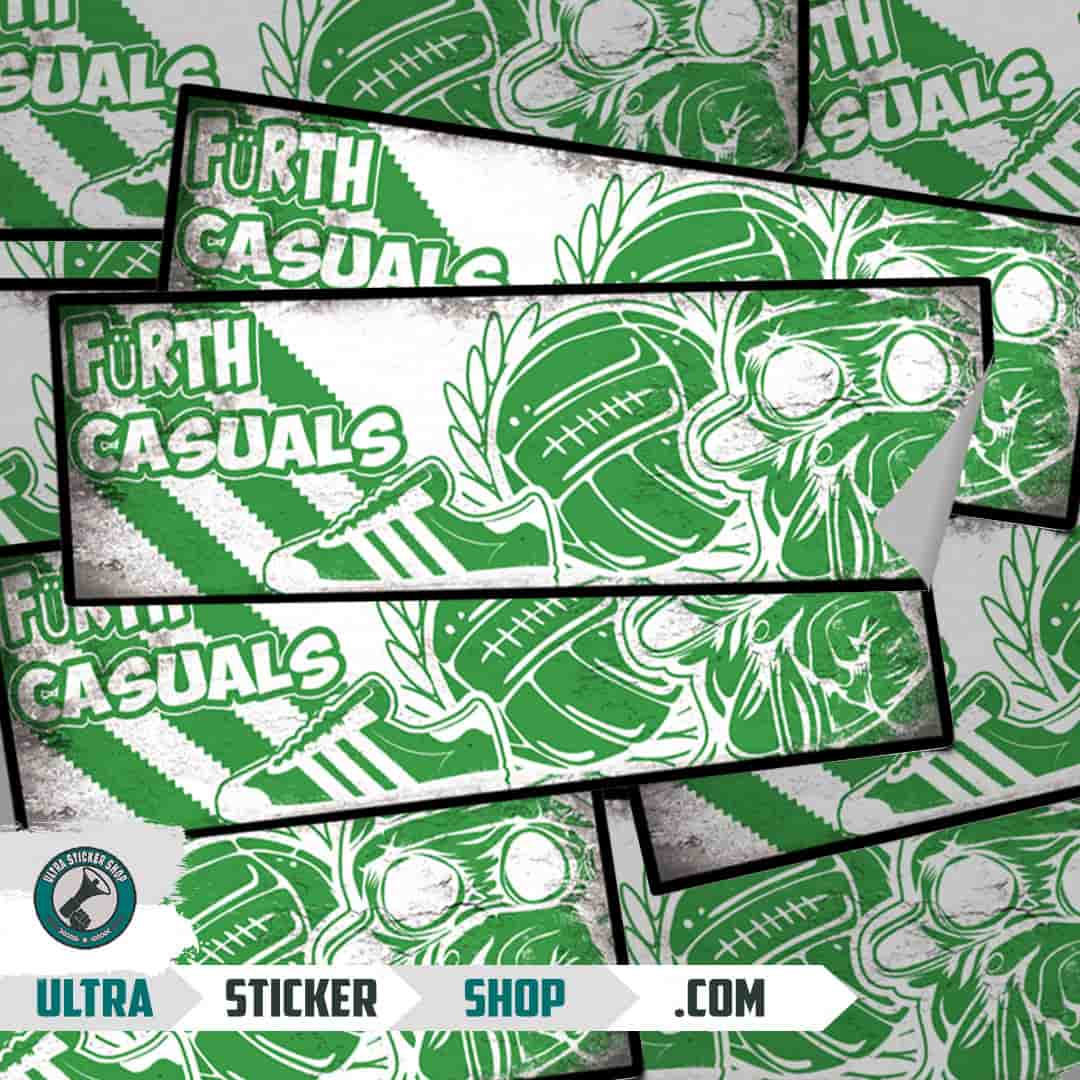 Fürth casuals Aufkleber