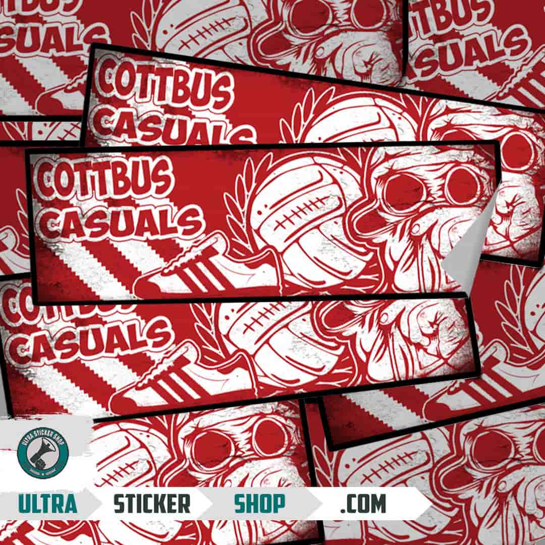 Cottbus casuals Aufkleber