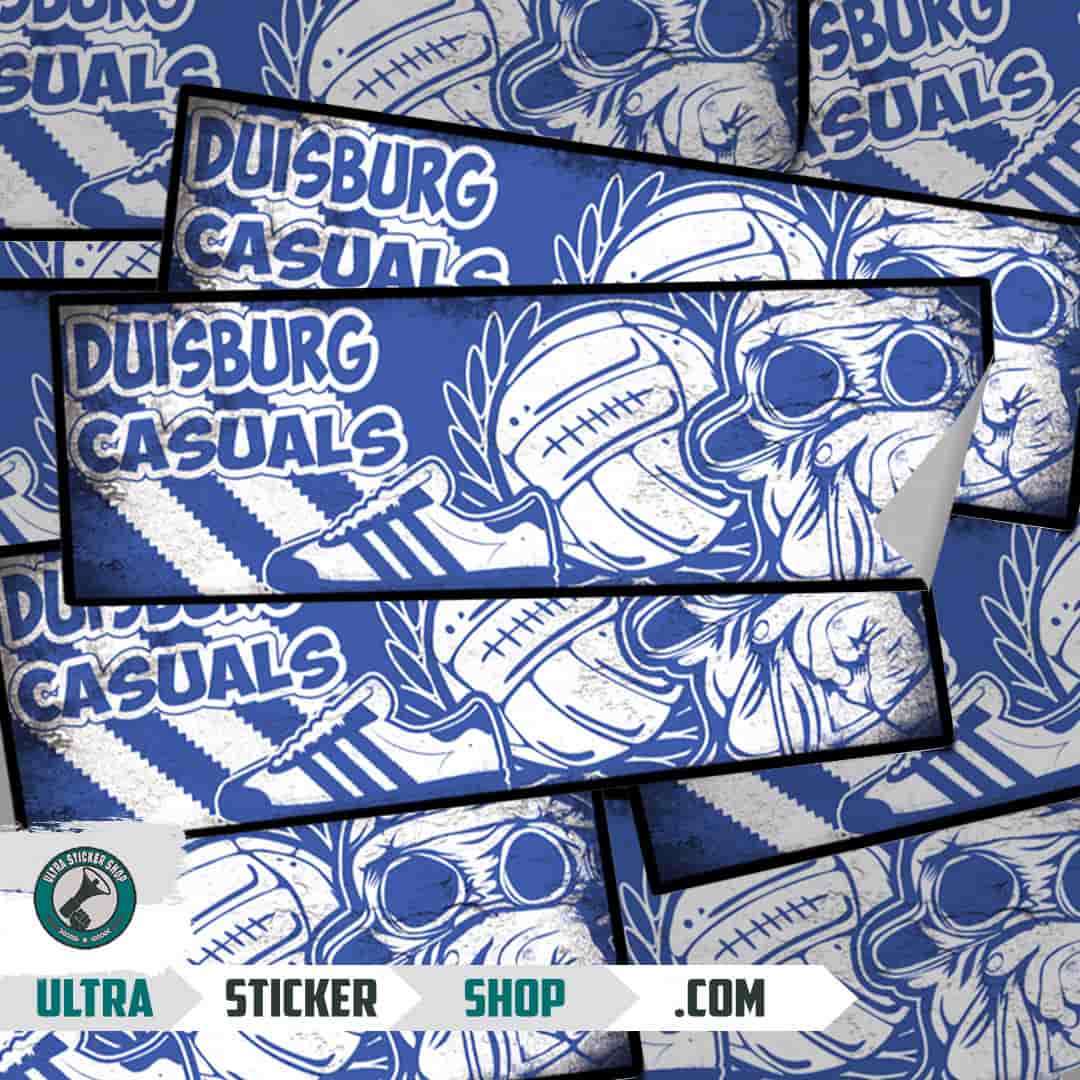 Duisburg casuals Aufkleber