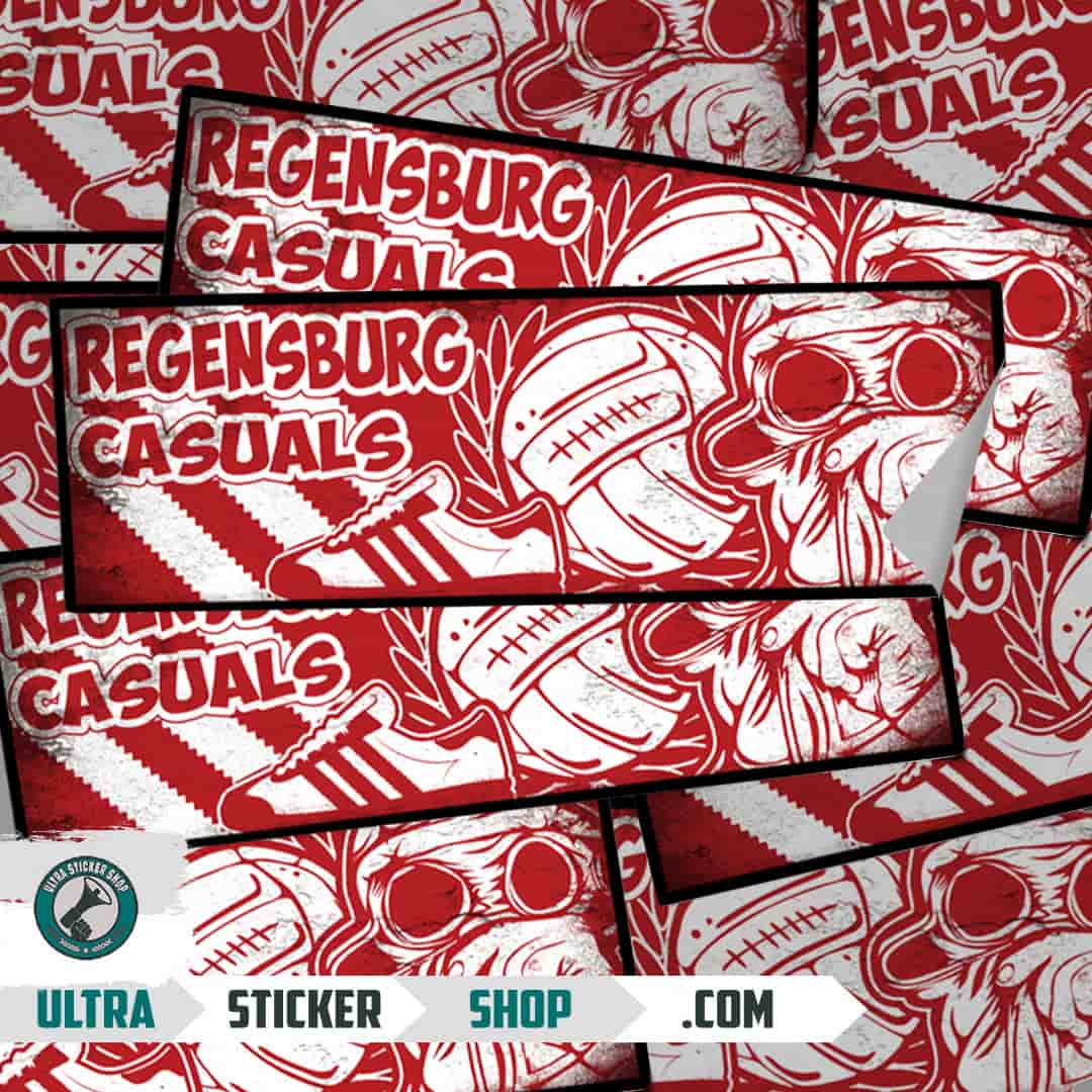 Regensburg casuals Aufkleber