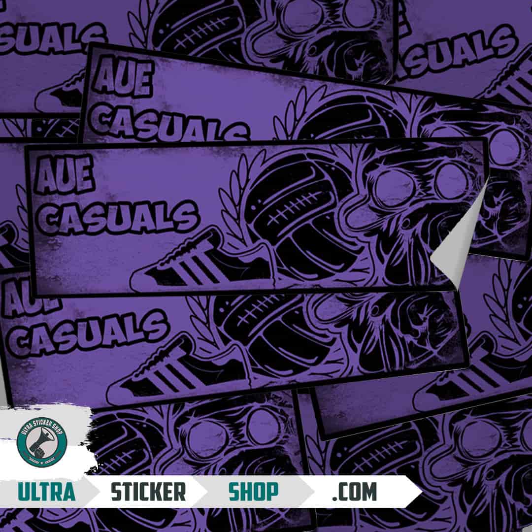 Aue casuals Aufkleber