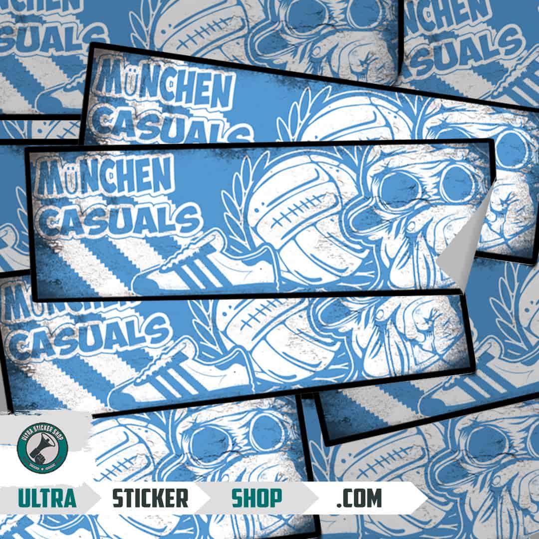 München casuals Aufkleber