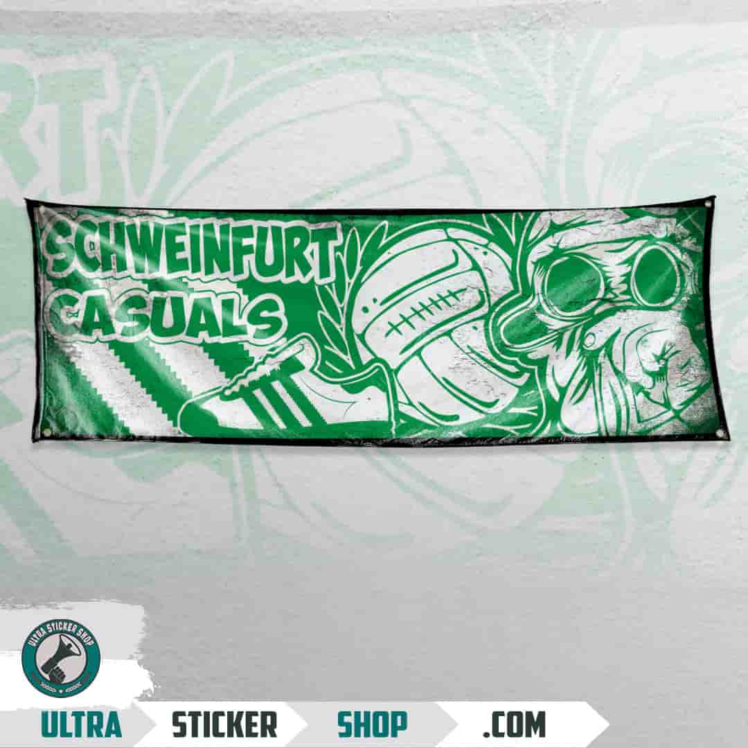Schweinfurt casuals Flagge