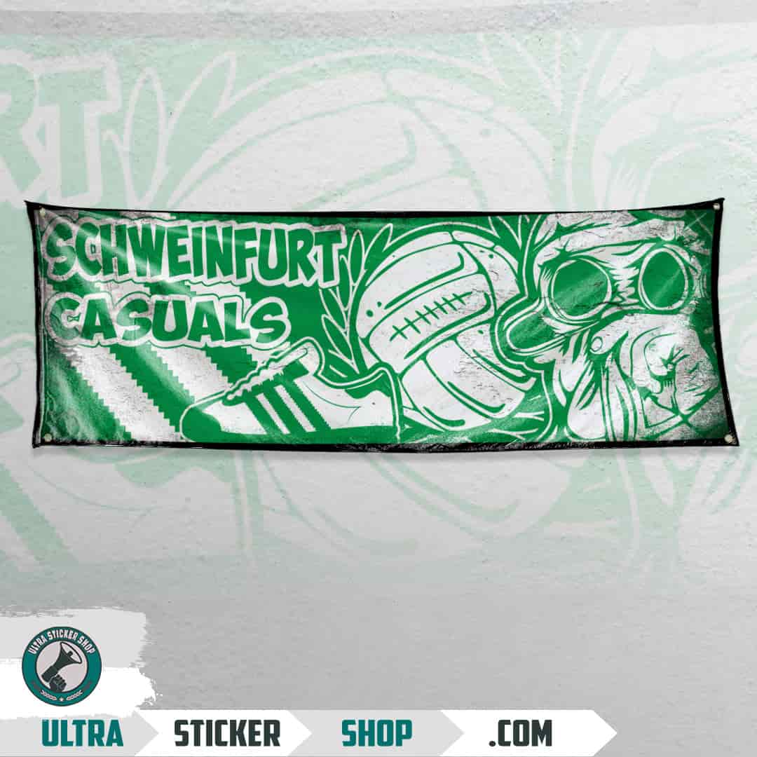 Schweinfurt casuals Flagge