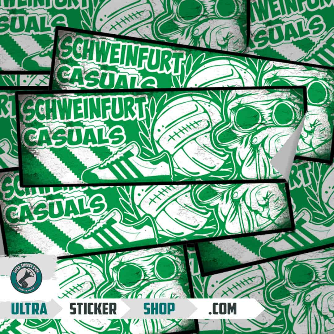 Schweinfurt casuals Aufkleber