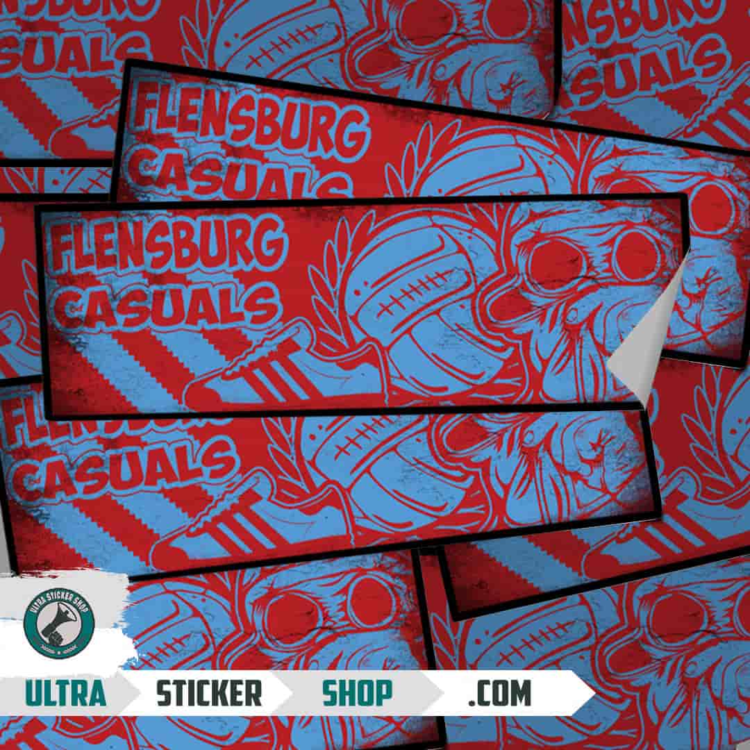 Flensburg casuals Aufkleber