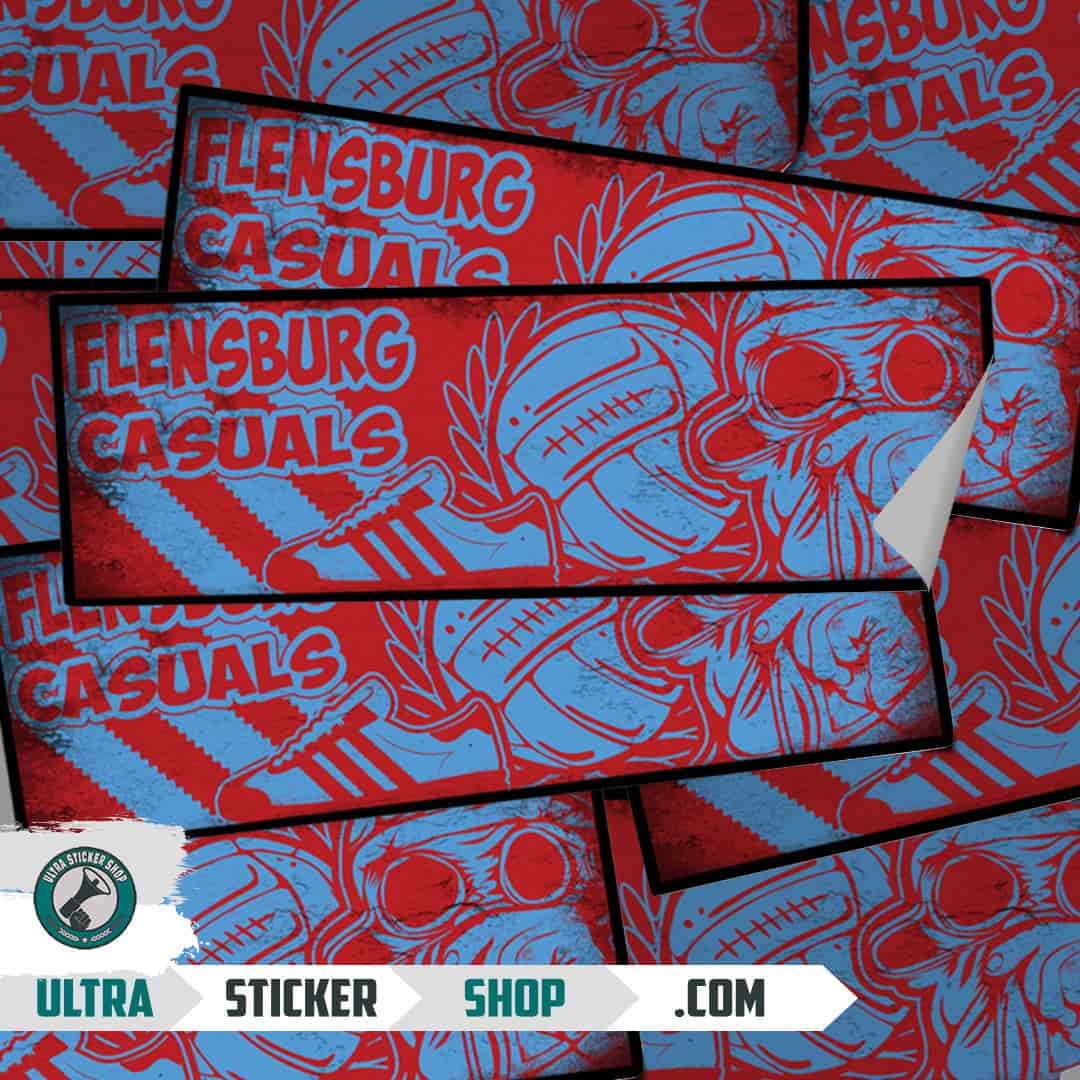 Flensburg casuals Aufkleber