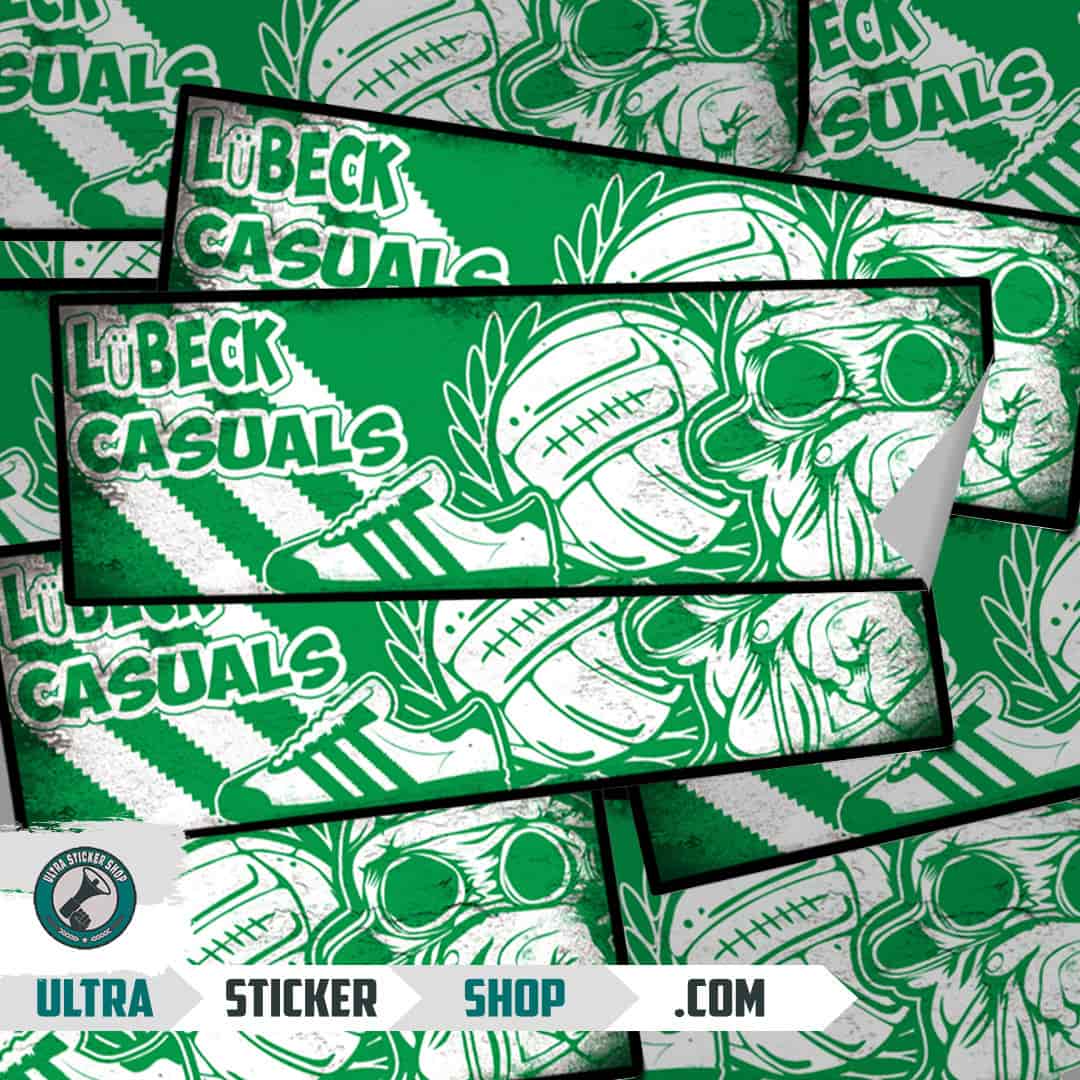 Lübeck casuals Aufkleber