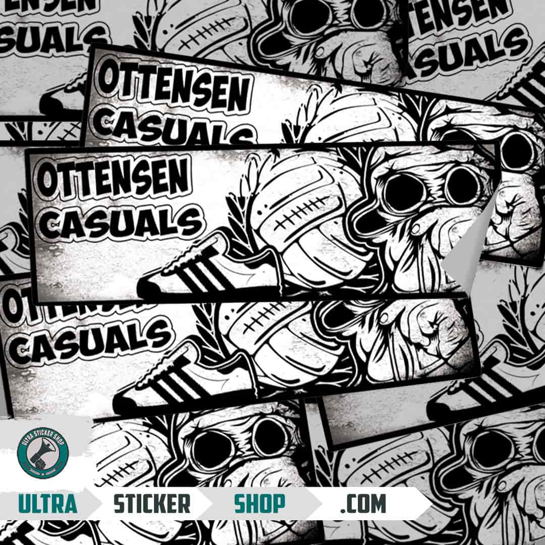 Ottensen casuals Aufkleber