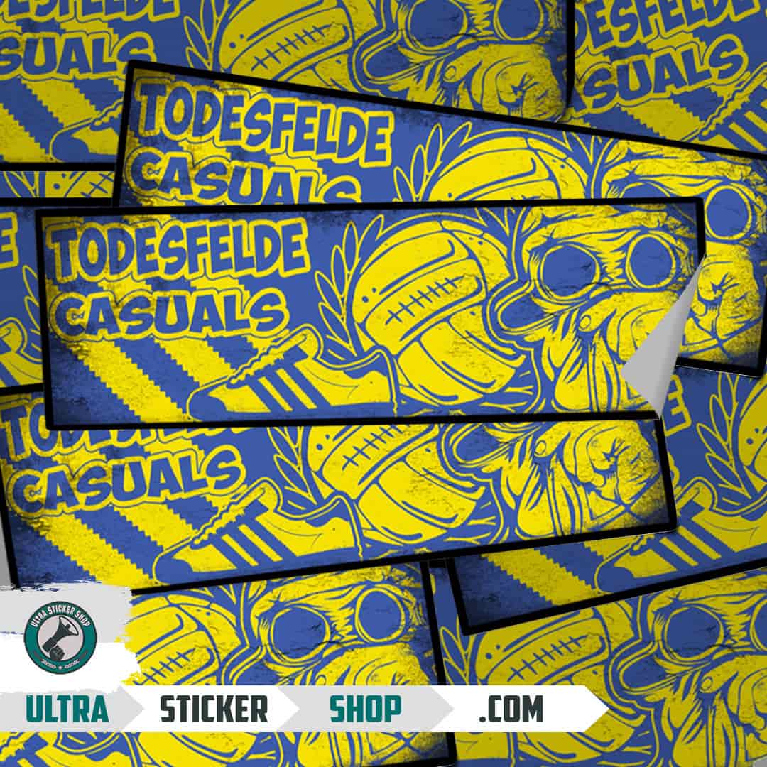 Todesfelde casuals Aufkleber