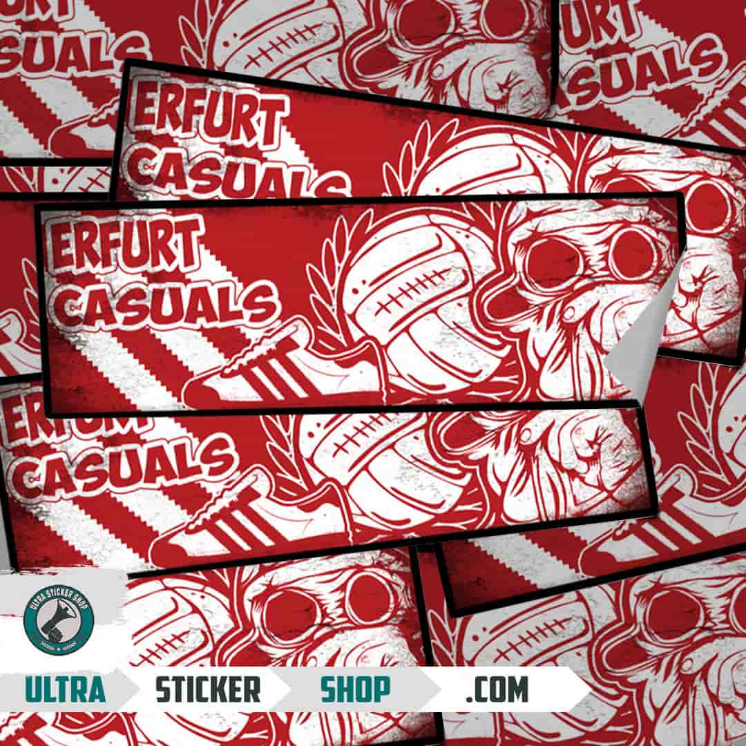 Erfurt casuals Aufkleber