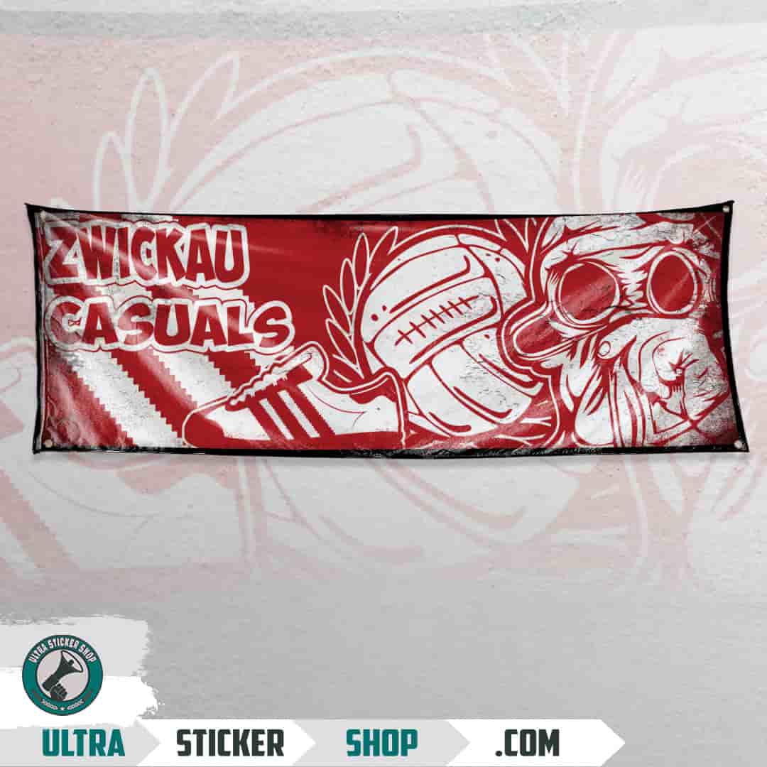 Zwickau casuals Flagge