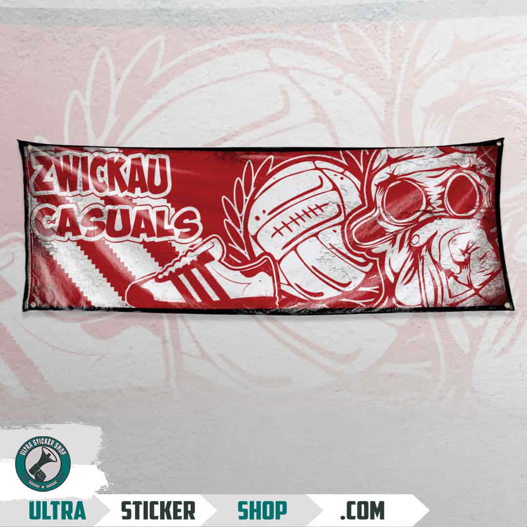 Zwickau casuals Flagge