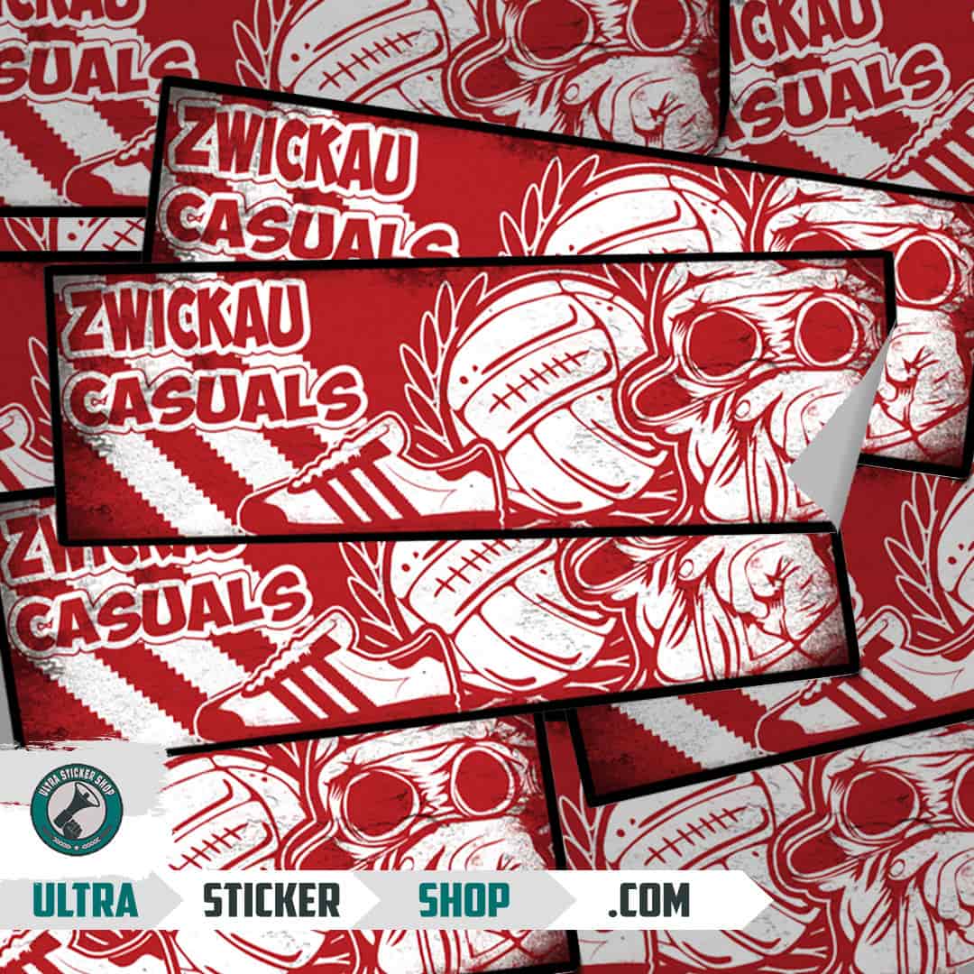 Zwickau casuals Aufkleber