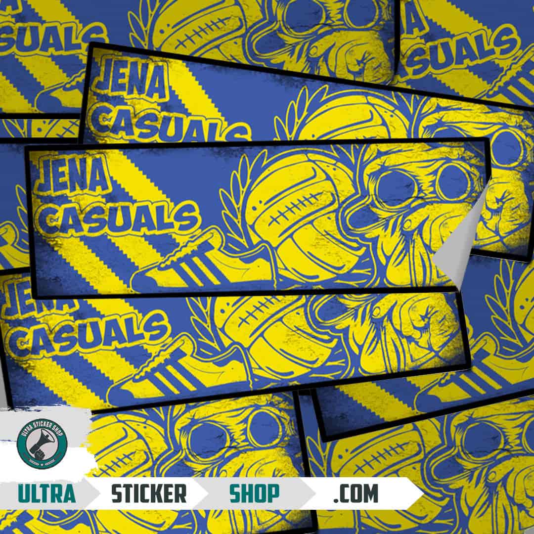 Jena casuals Aufkleber