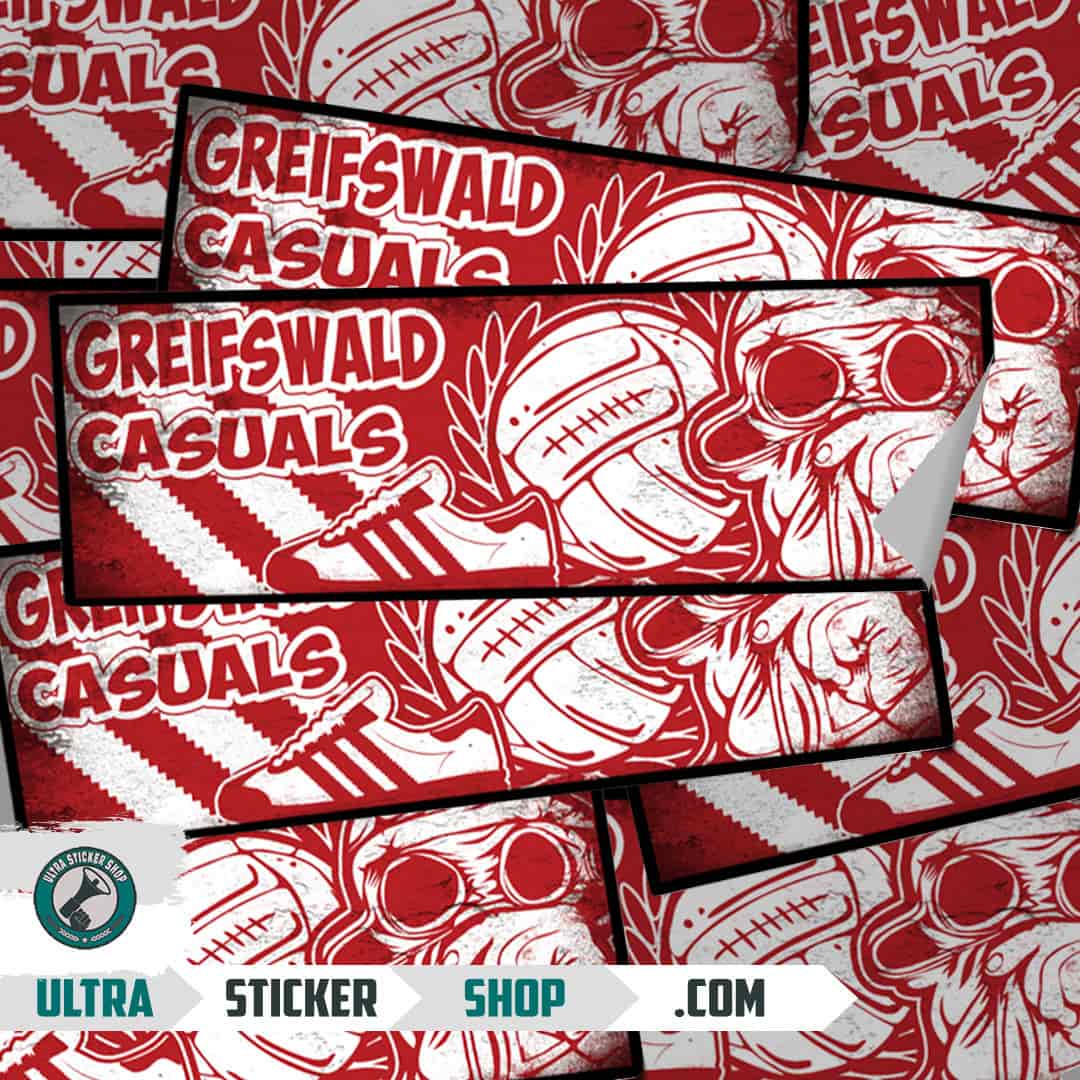Greifswald casuals Aufkleber