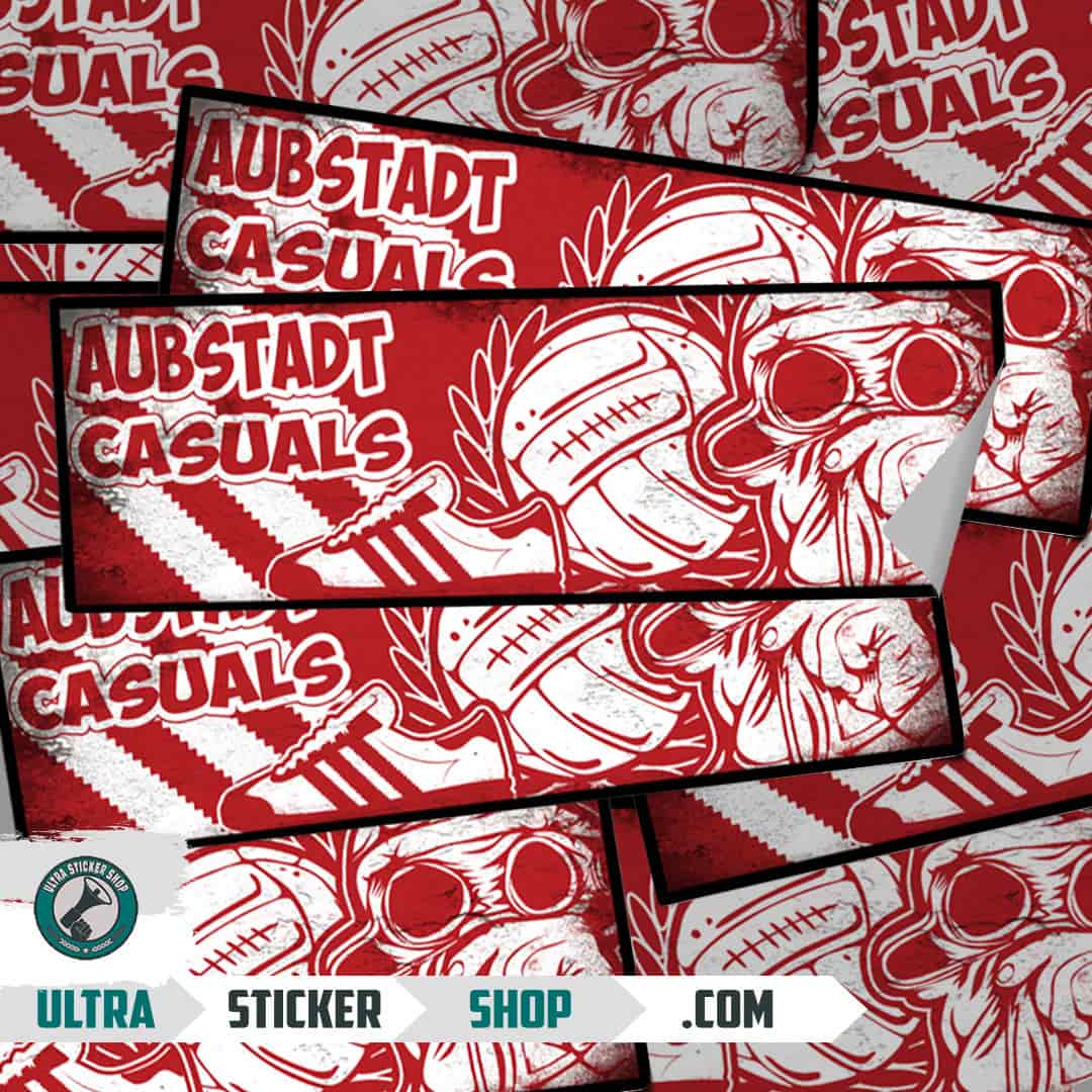 Aubstadt casuals Aufkleber