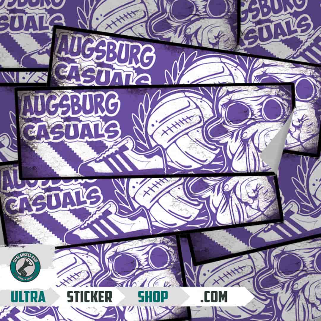 Augsburg casuals Aufkleber