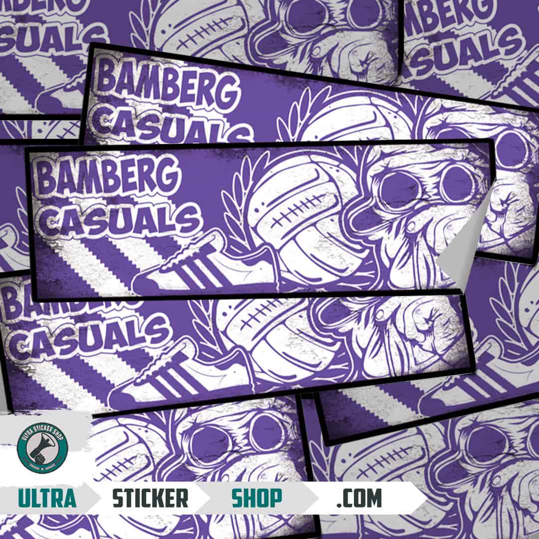 Bamberg casuals Aufkleber