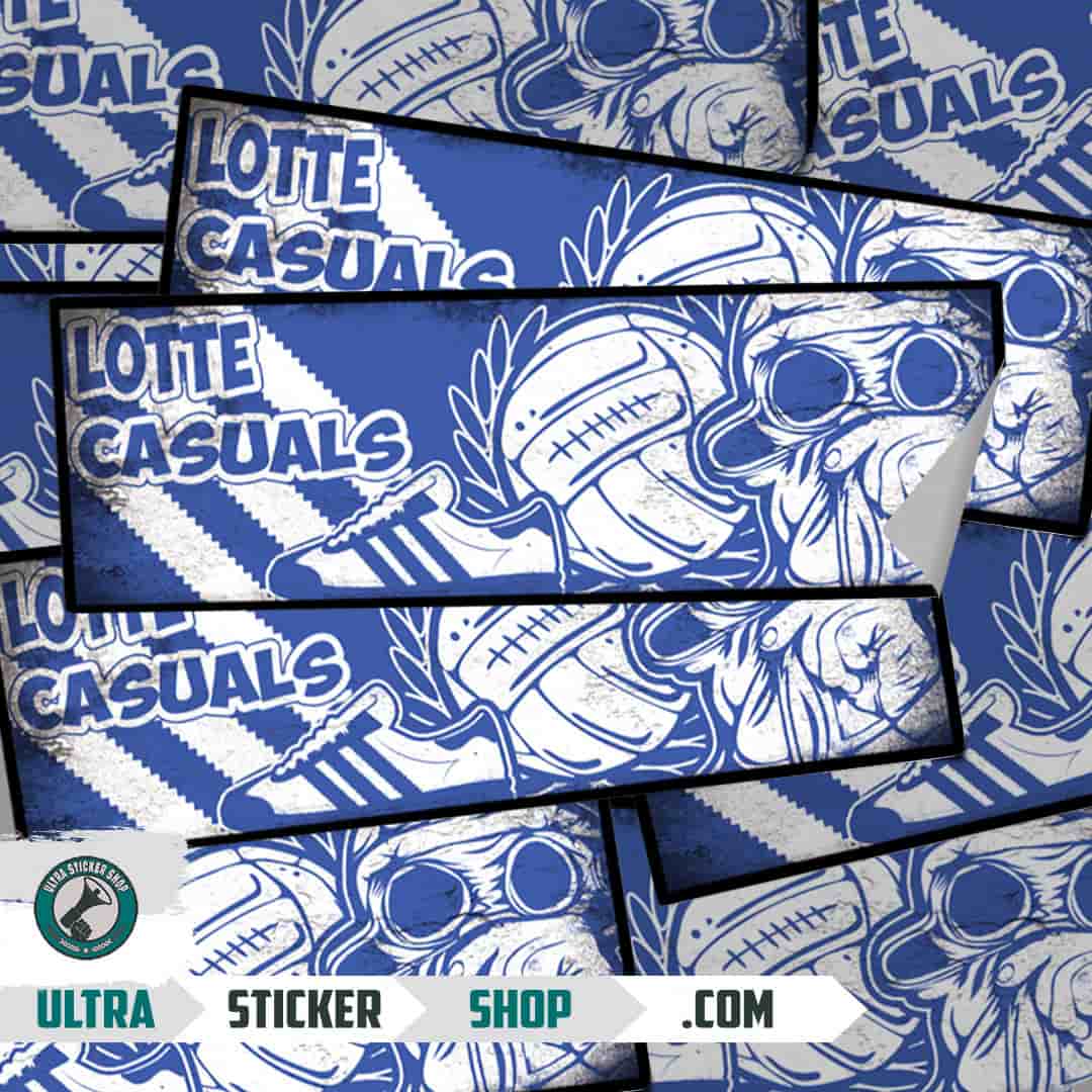 Lotte casuals Aufkleber