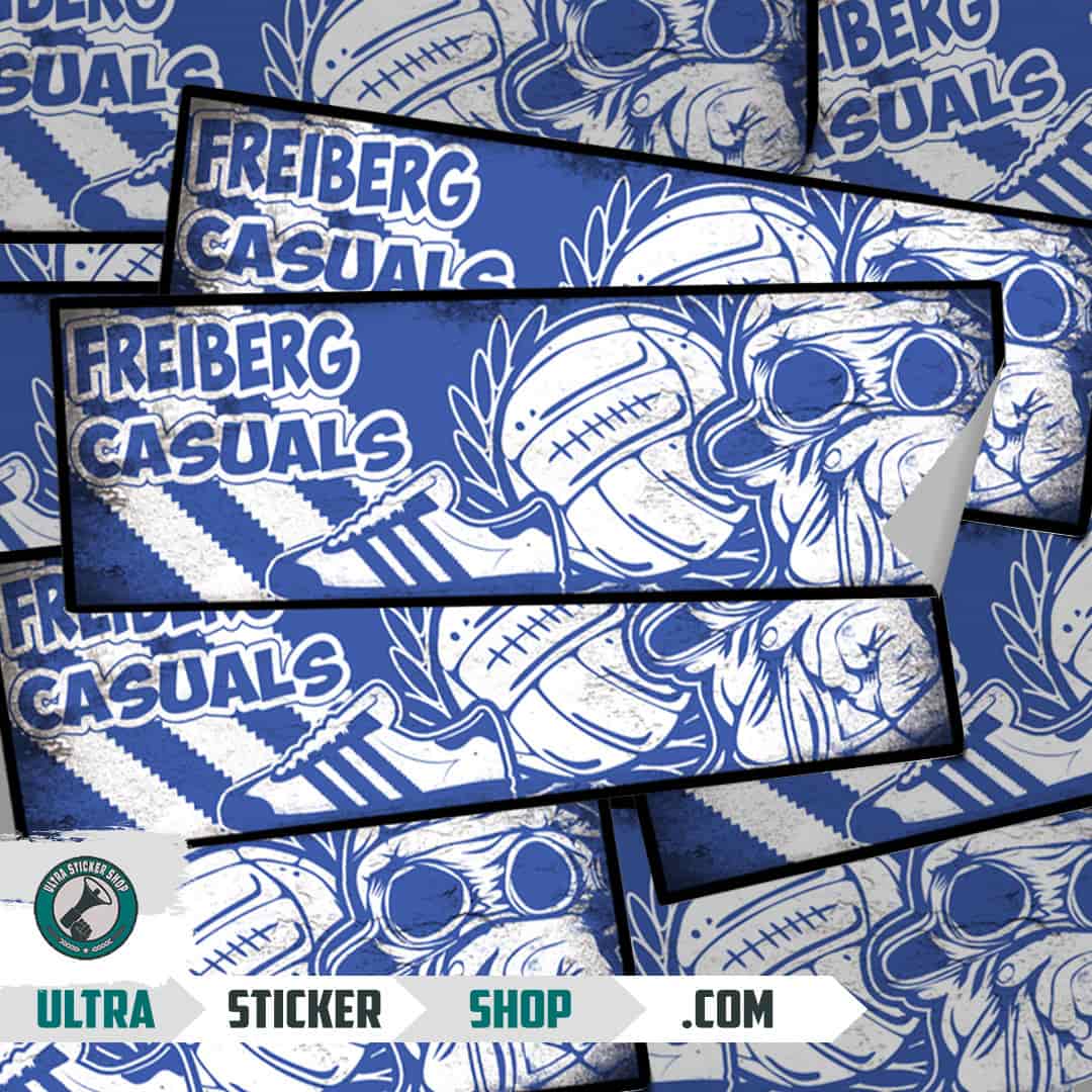 Freiberg casuals Aufkleber
