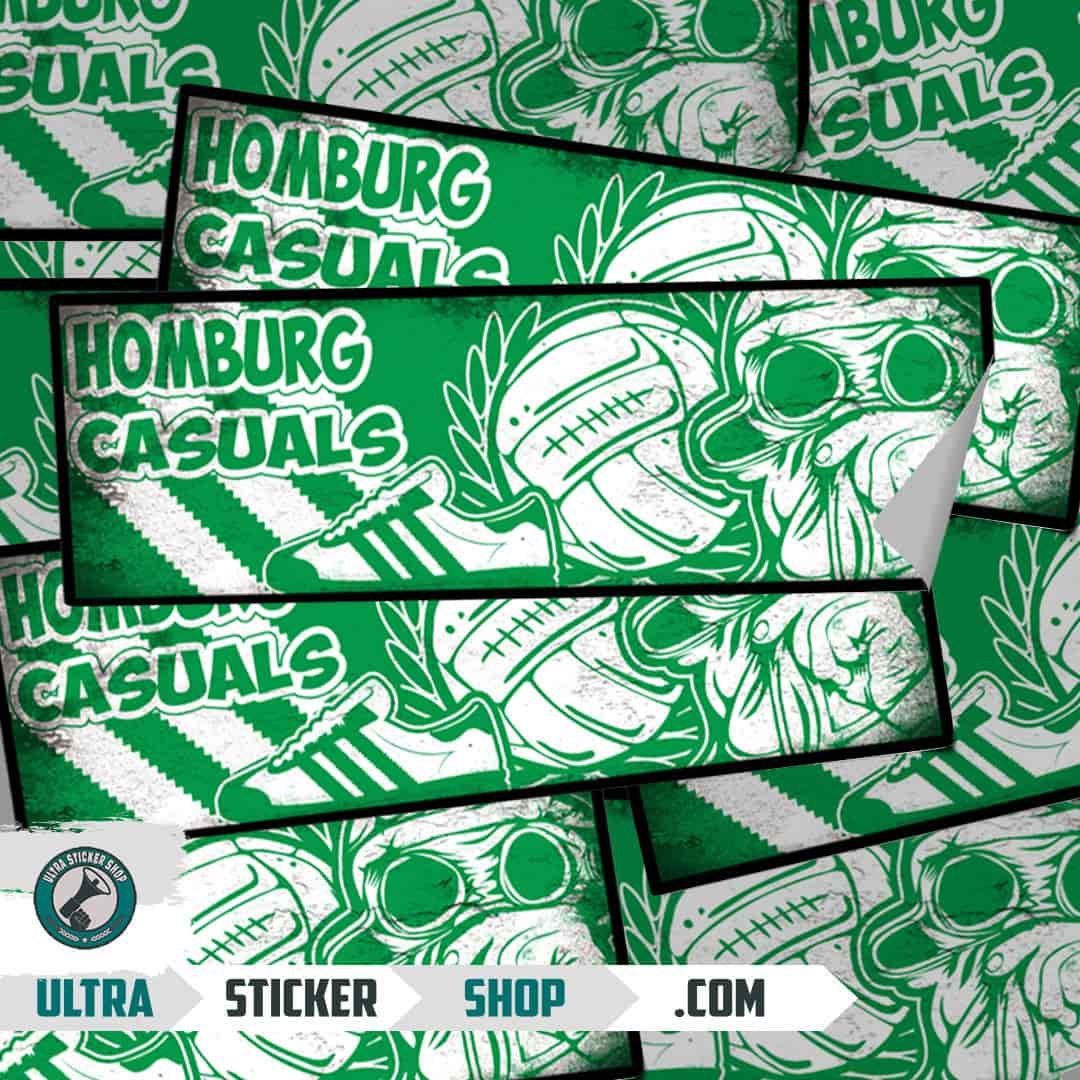 Homburg casuals Aufkleber
