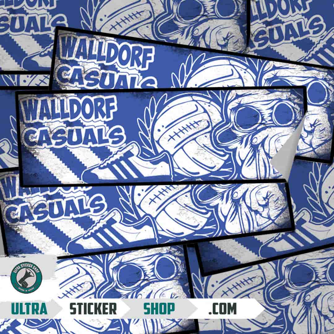 Walldorf casuals Aufkleber