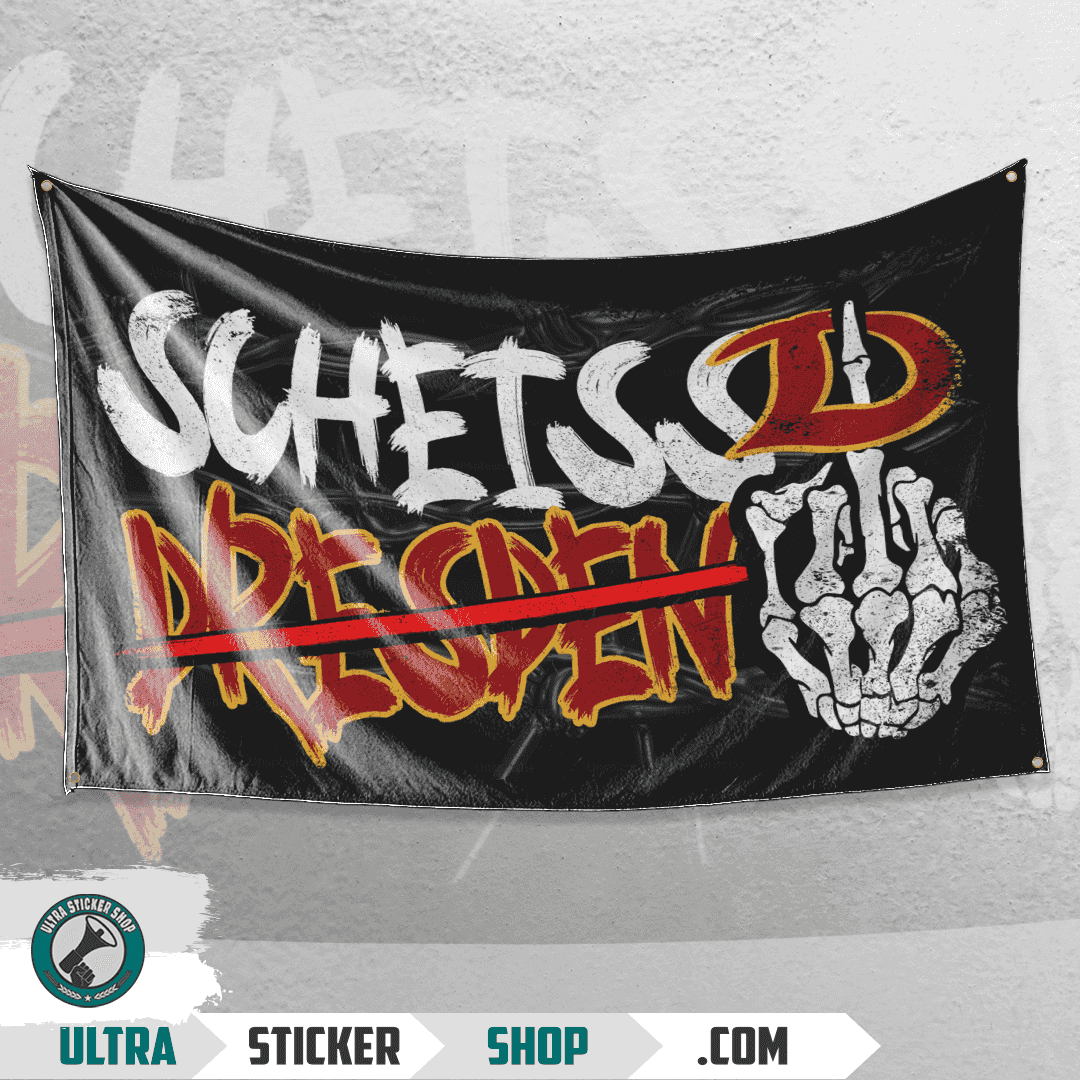 Scheiss Dresden Flagge