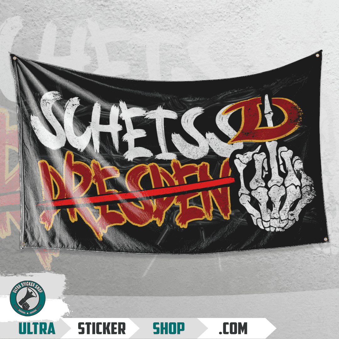 Scheiss Dresden Flagge
