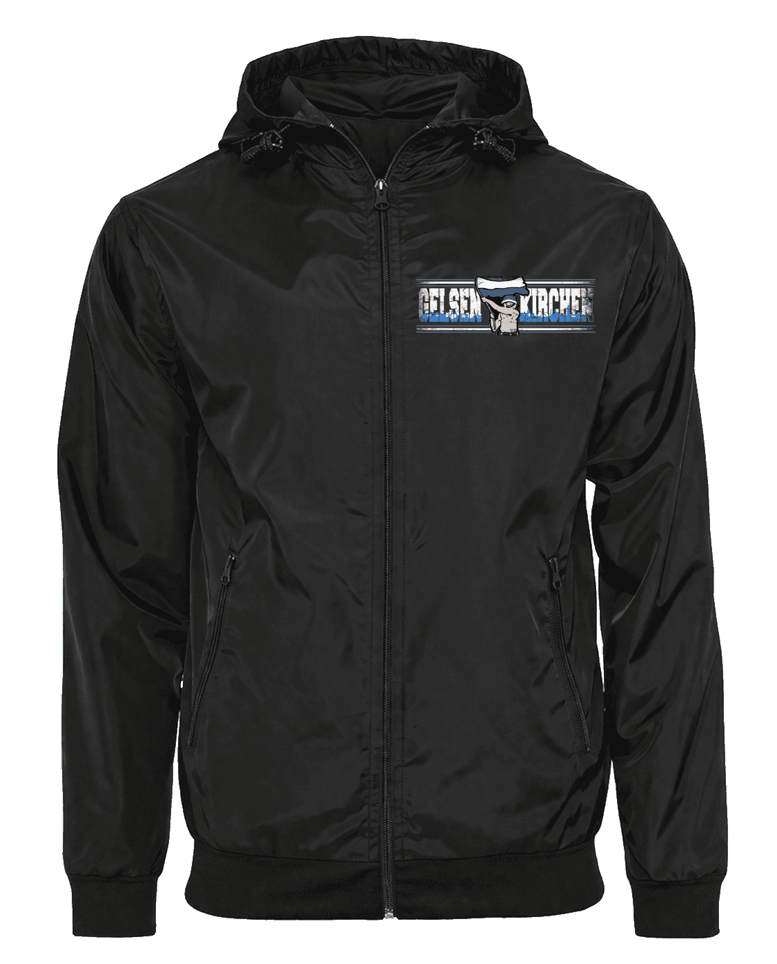 Gelsen Kirchen Jacke mit abnehmbarer Balaclava