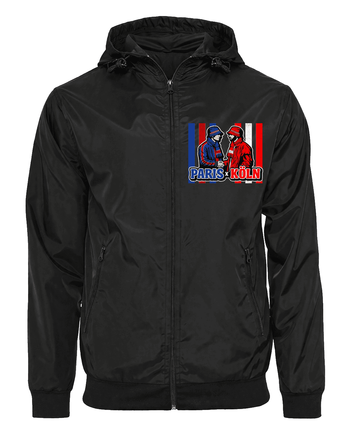 Paris X Köln Jacke mit abnehmbarer Balaclava
