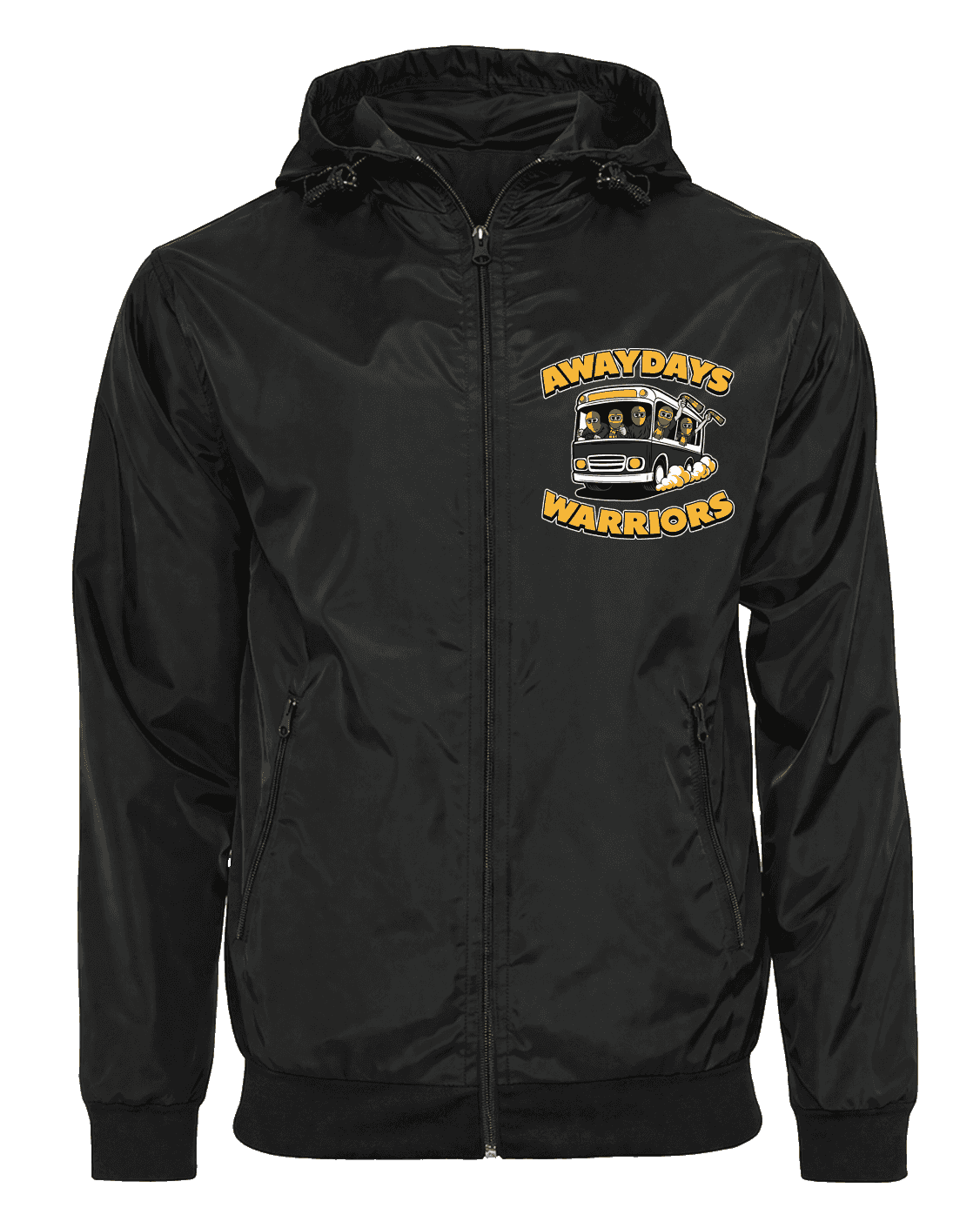 AwayDays Warriors Jacke mit abnehmbarer Balaclava