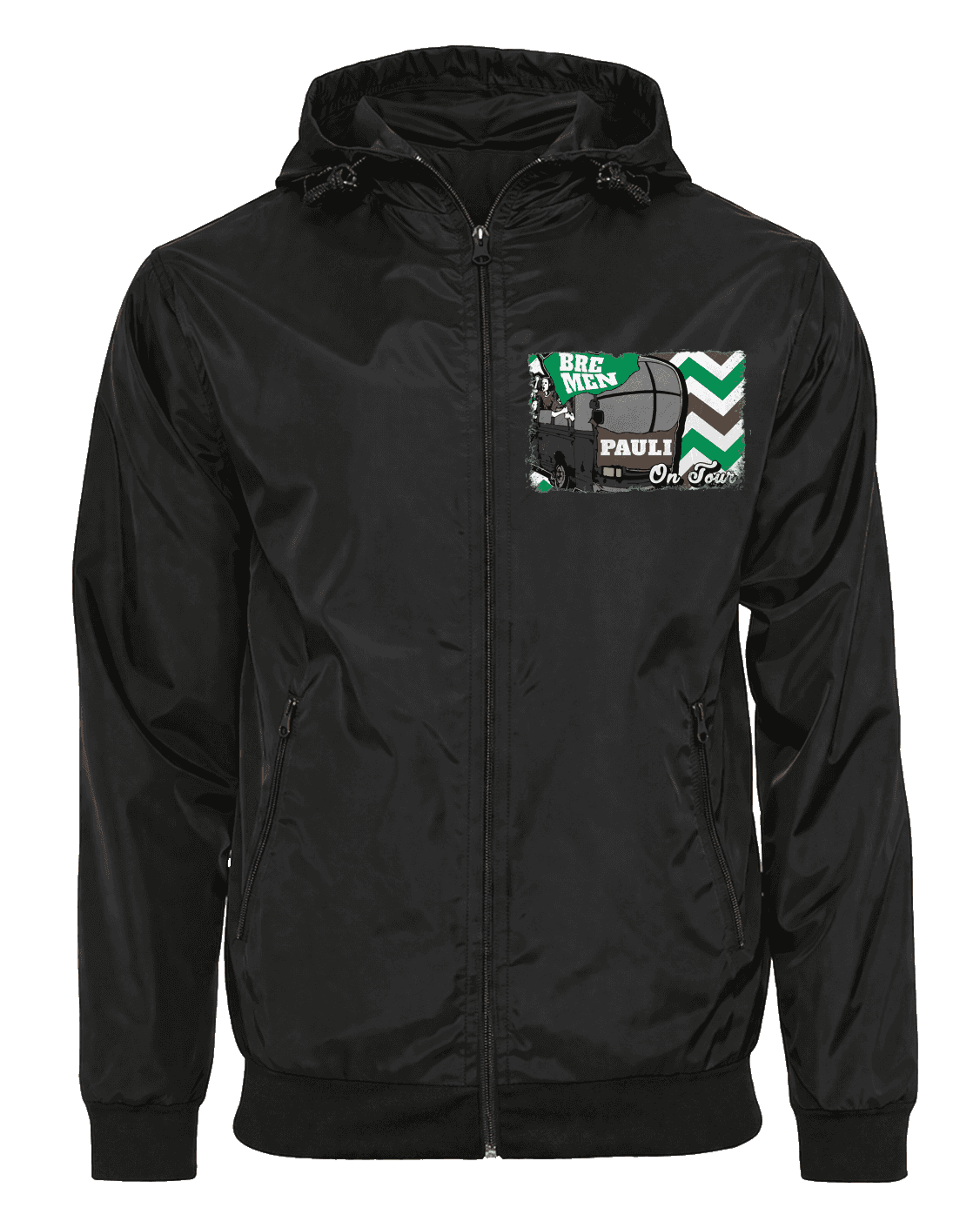 Bremen Pauli On tour Jacke mit abnehmbarer Balaclava
