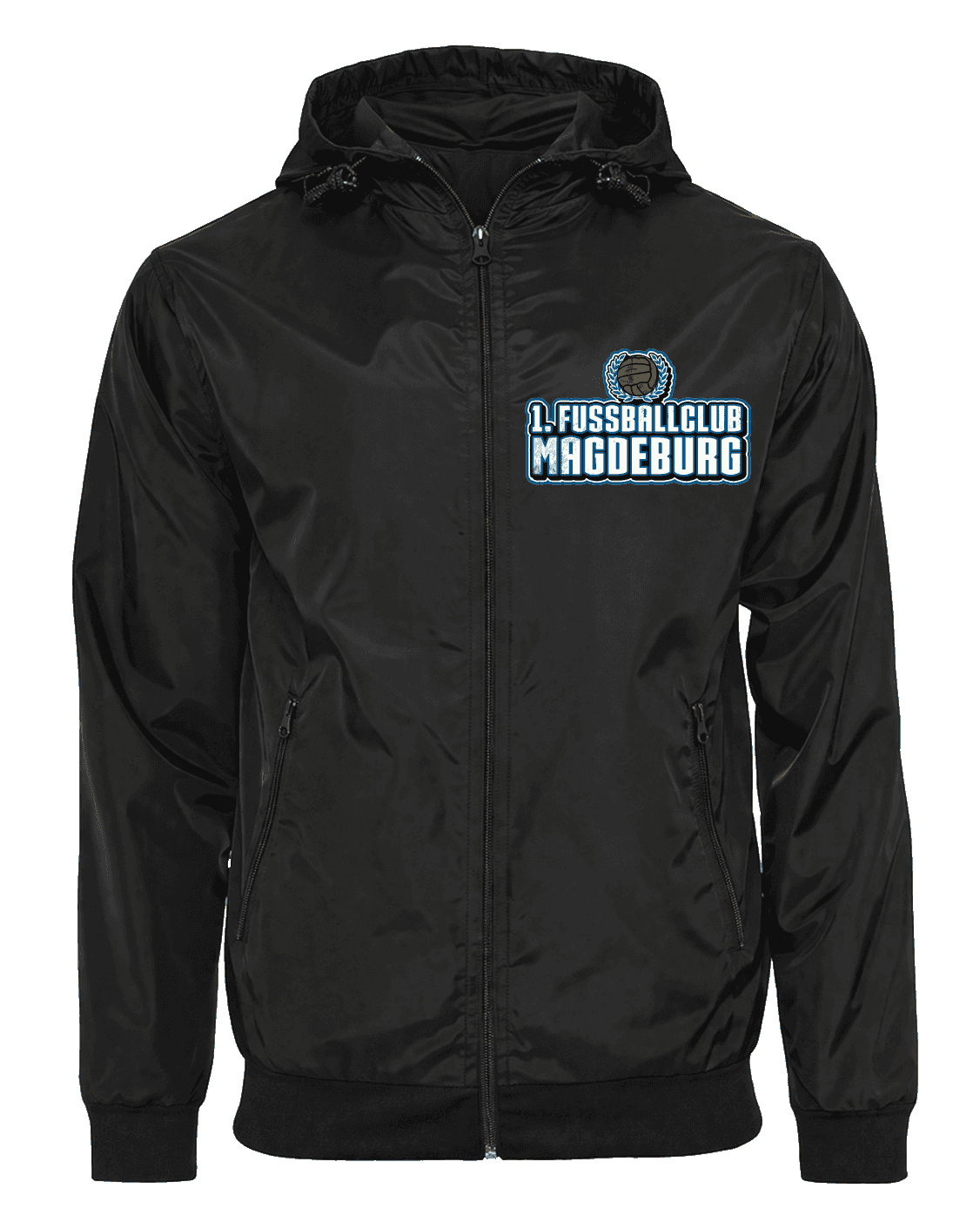 1. Fussbalclub Magdeburg Jacke mit abnehmbarer Balaclava